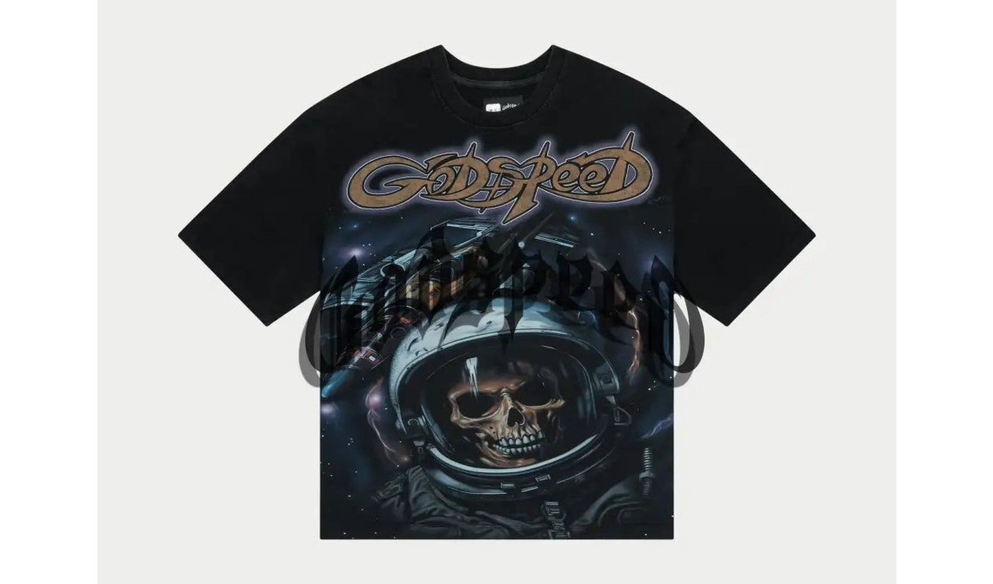 Brand new Godspeed Tee "Space Traveler (Black Wash)"