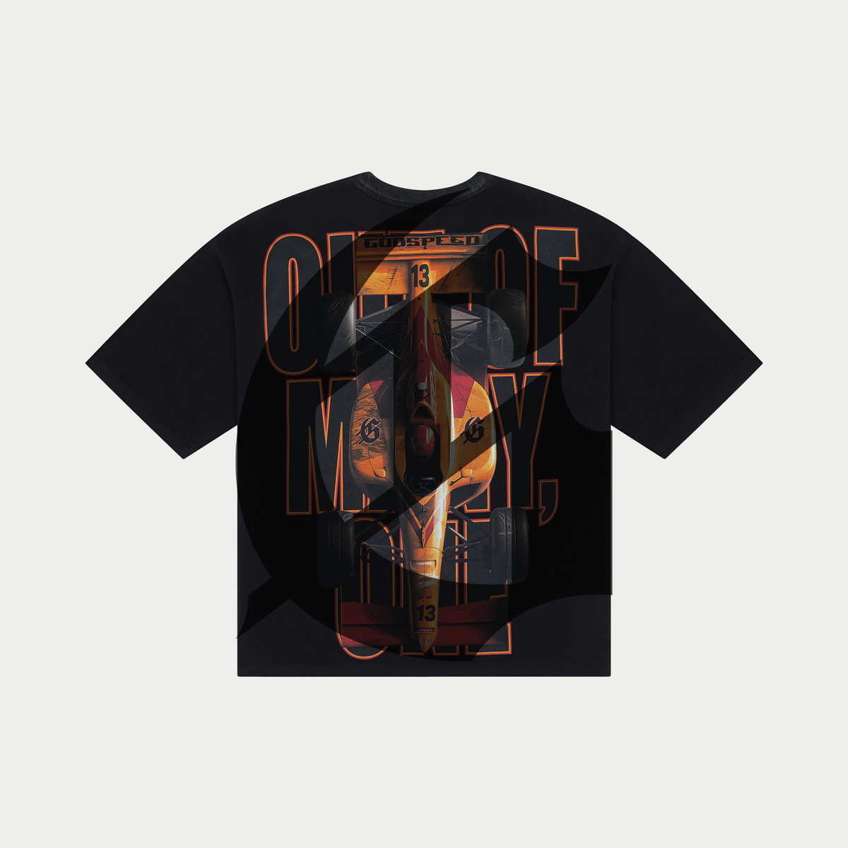 Brand new Godspeed Tee F1 Finishline (Black wash)"