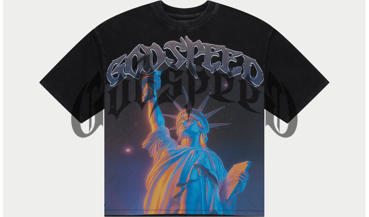 Brand new Godspeed Tee "Purple City (Black)"