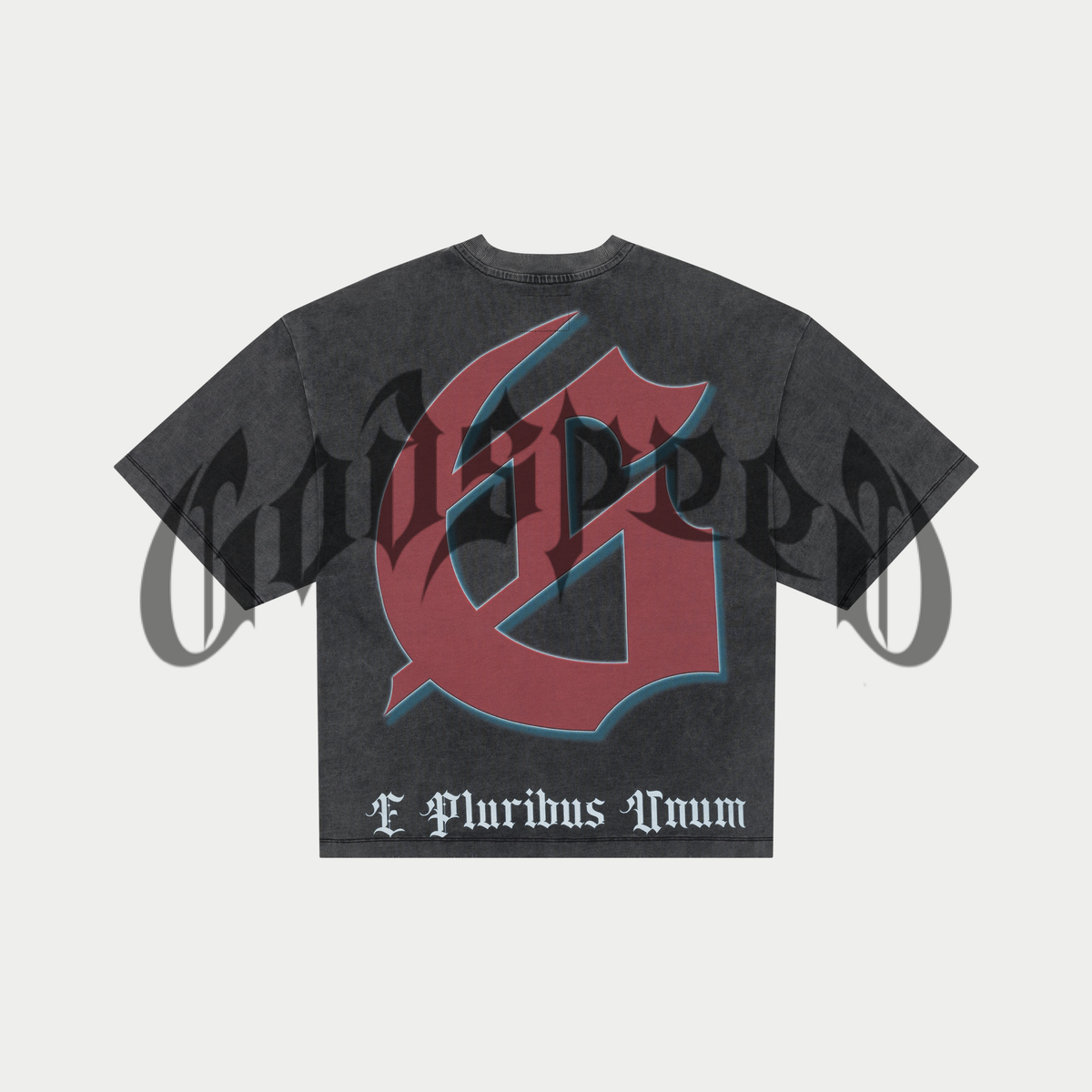 Brand new Godspeed Tee "Checkmate (Grey wash)"