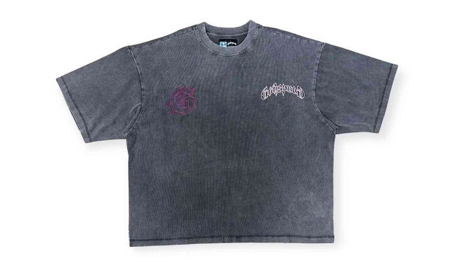 GodSpeed Run Club (Grey Wash) Brand new