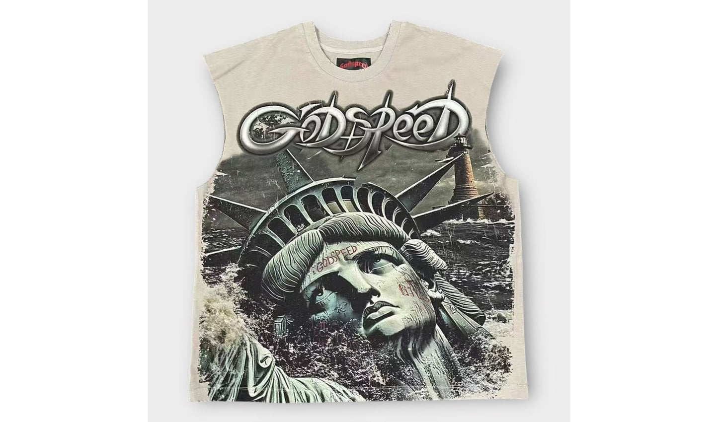 Godspeed Sunken Liberty 2 Sleeveless (Slate Grey) Brand new