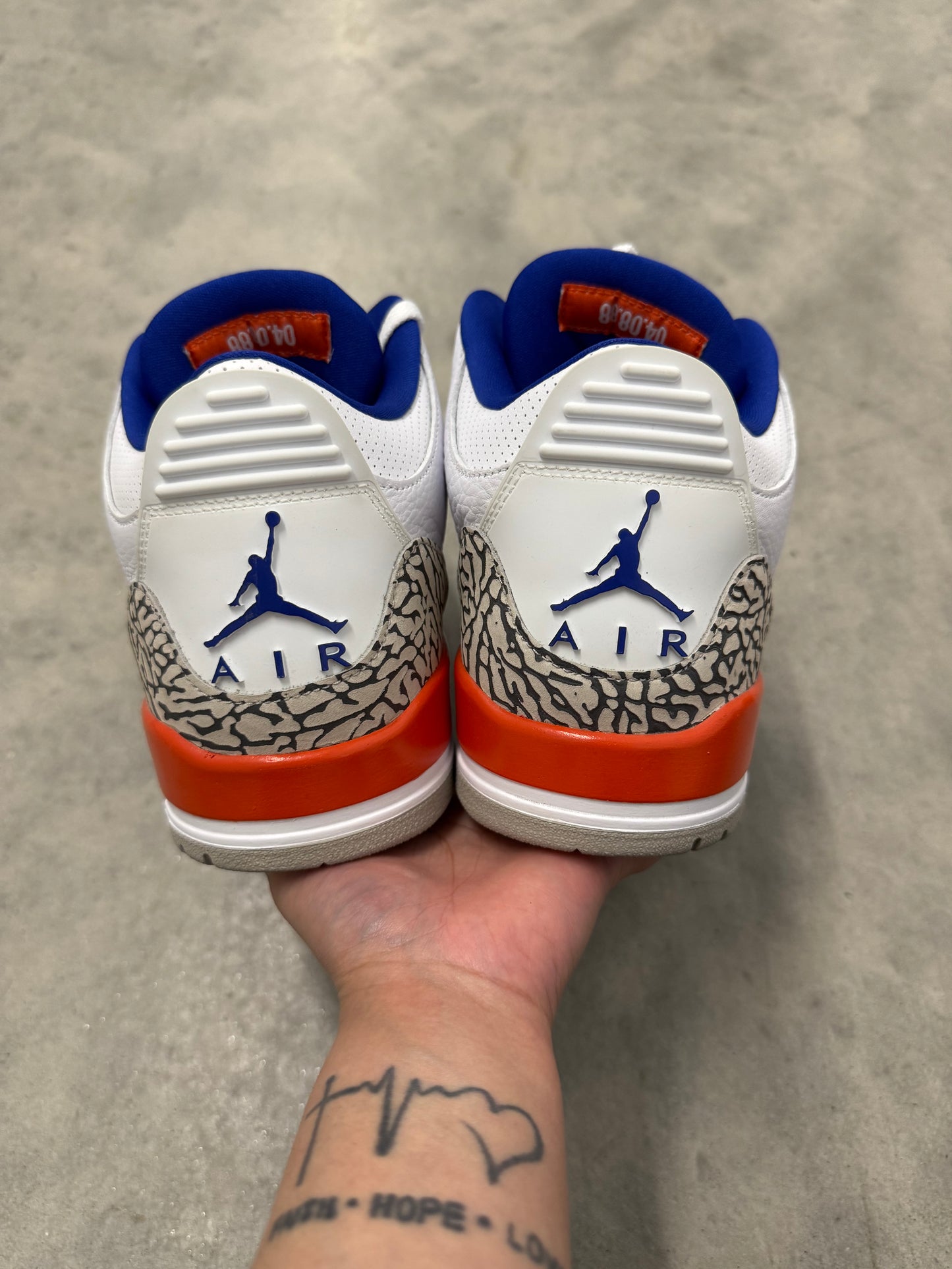 JORDAN 3 “ Knicks “
