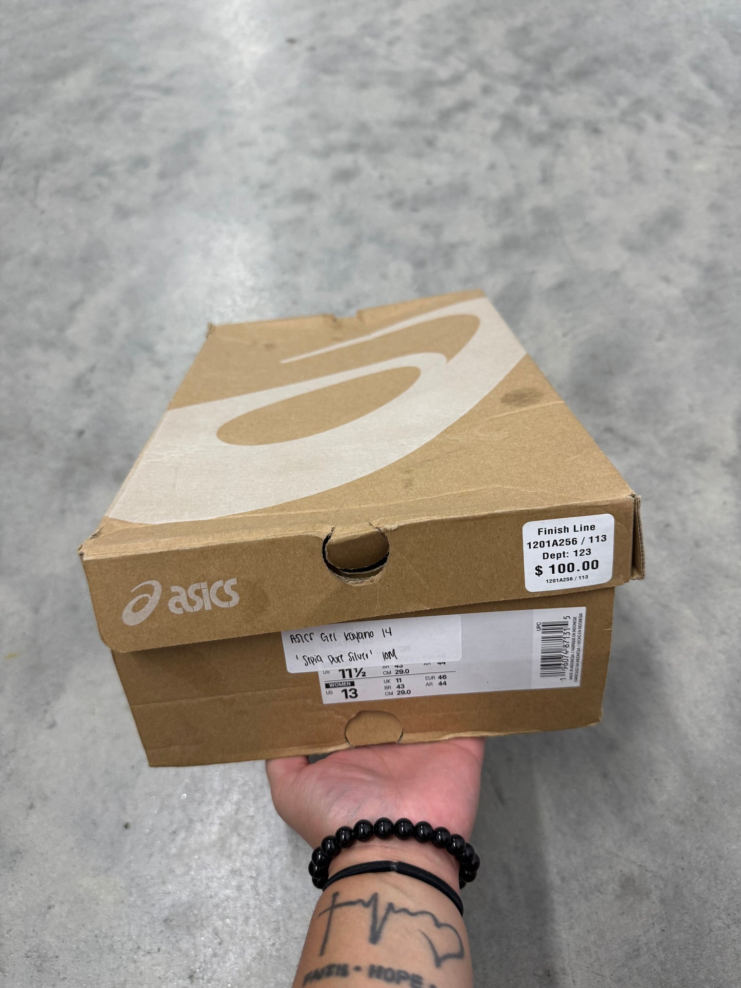 ASICS GEL KAYANO 14 “ Sepia Pure Silver “
