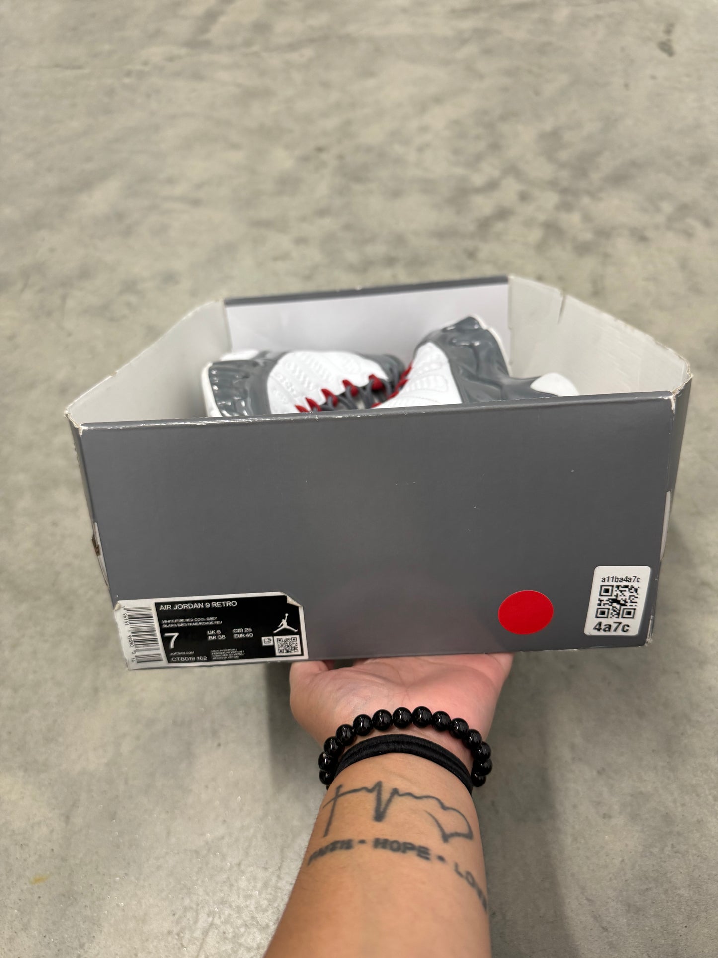 JORDAN 9 “ Fire Red “