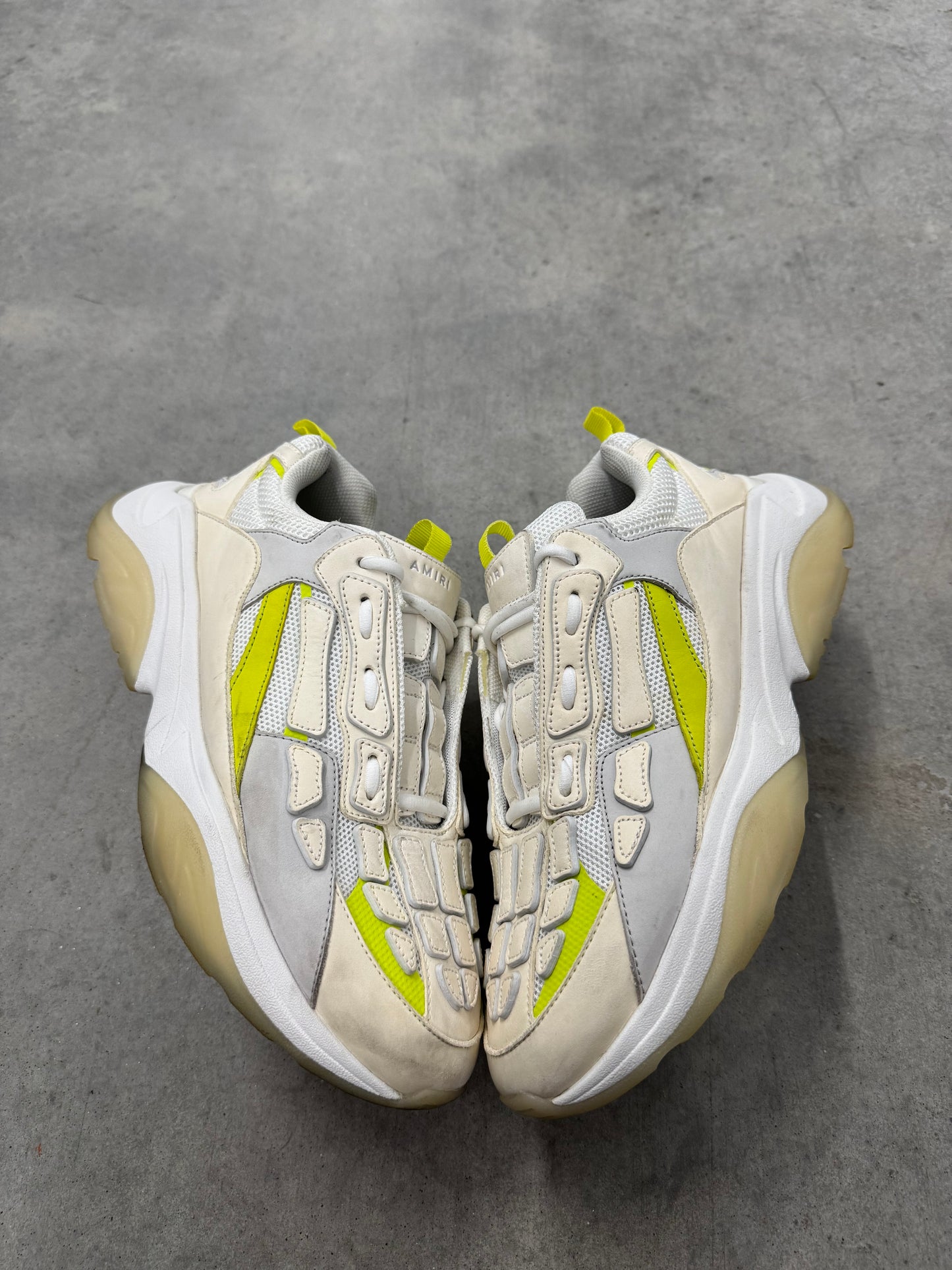 AMIRI BONE RUNNER “ White Neon Yellow “