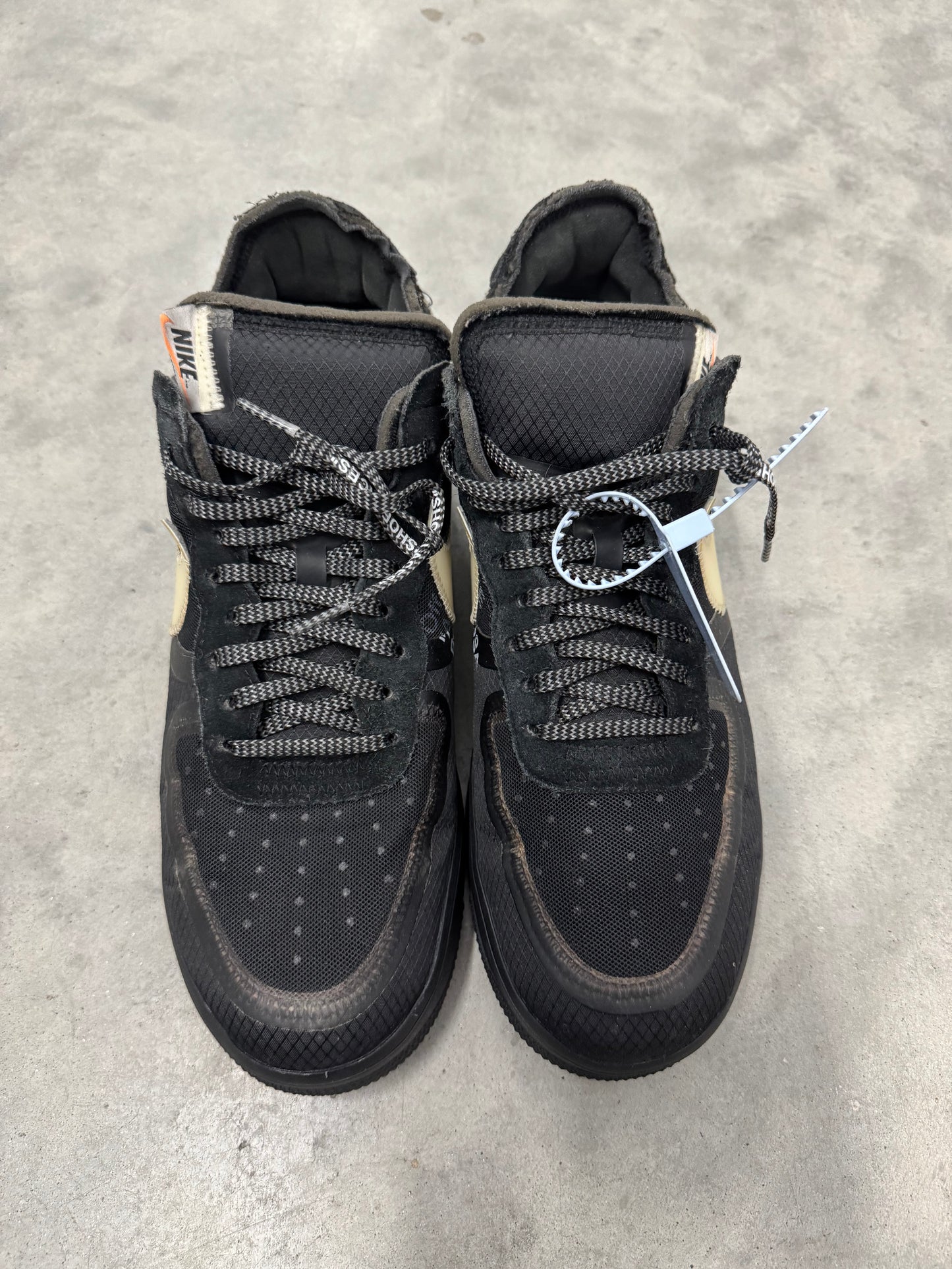 OFF-WHITE AIR FORCE 1 LOW “ Black “