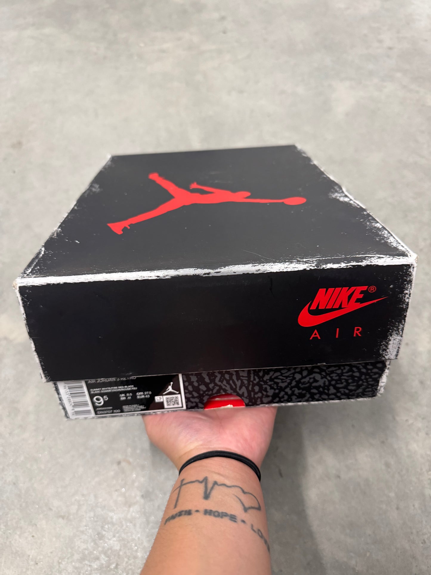 JORDAN 3 “ White Cement Reimagined “