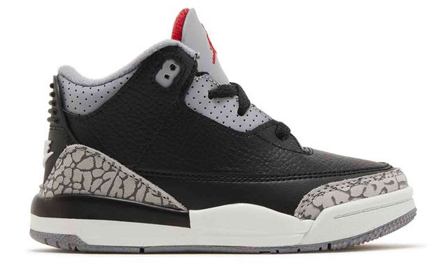 Jordan 3 "Cement Black" TD Brand new