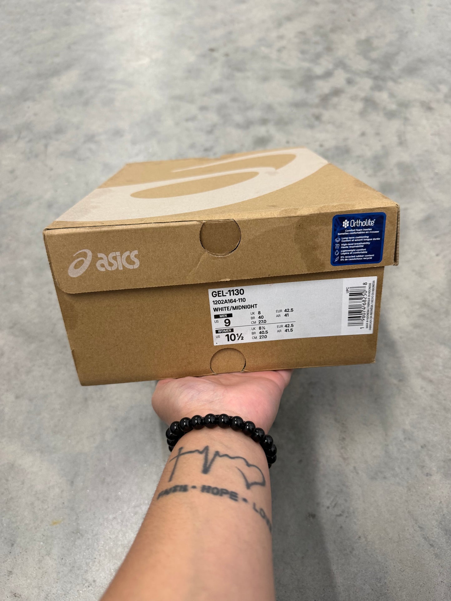 ASICS GEL-1130 “ White Midnight Navy “