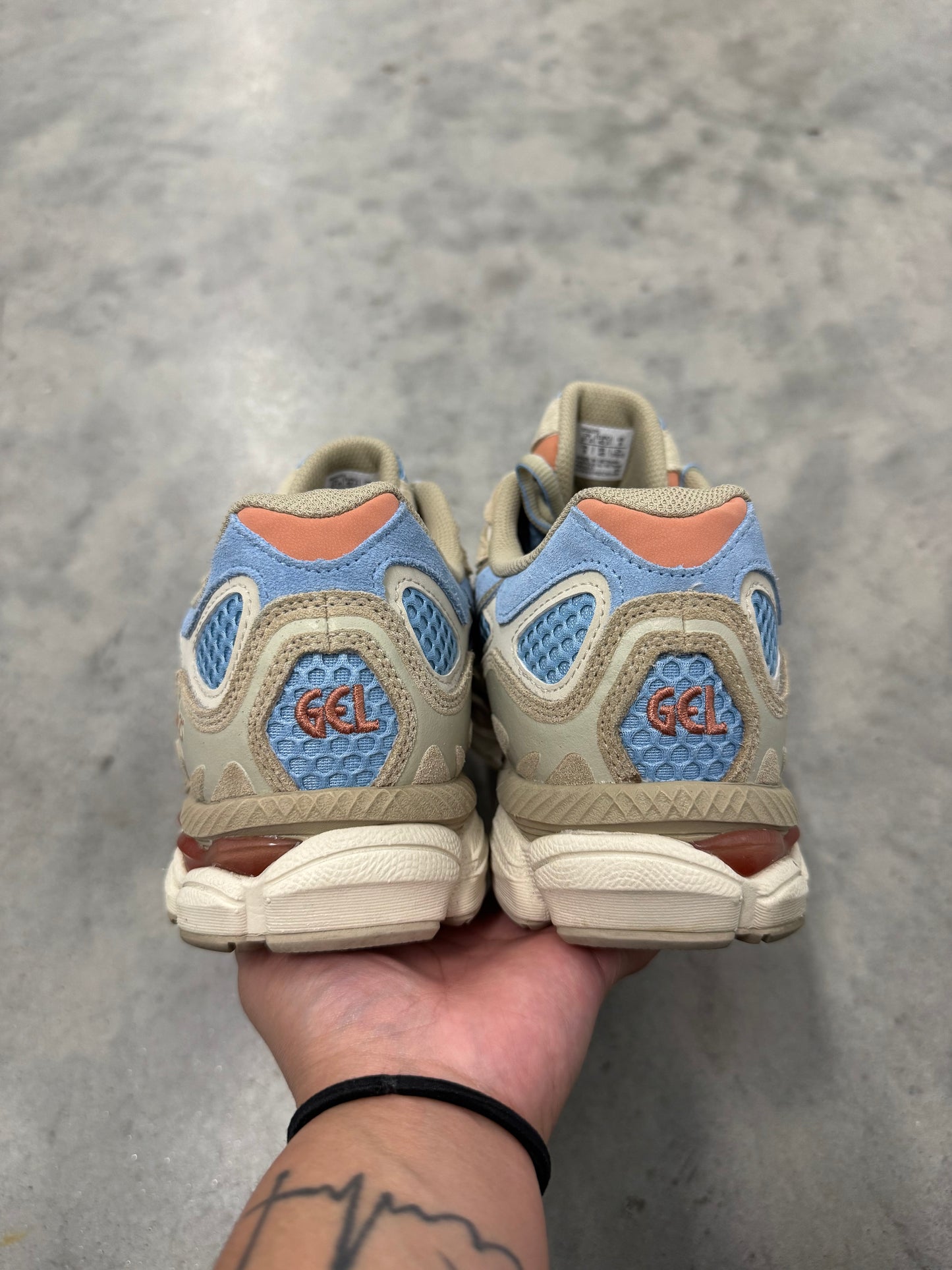 ASICS GEL NYC “ Harbor blue wood crepe “