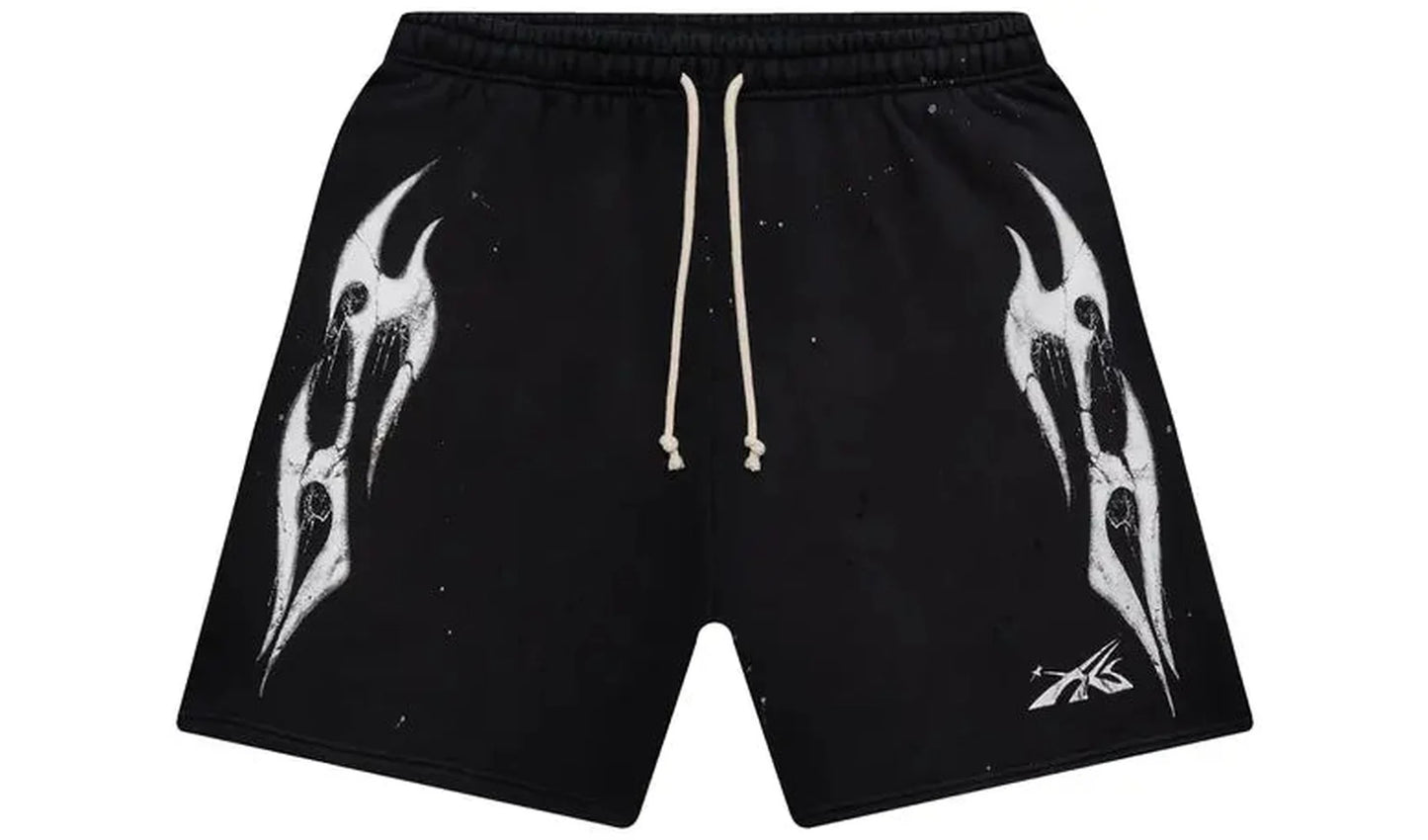 Hellstar Spiderweb Sport Logo Shorts 'Black' Brand new