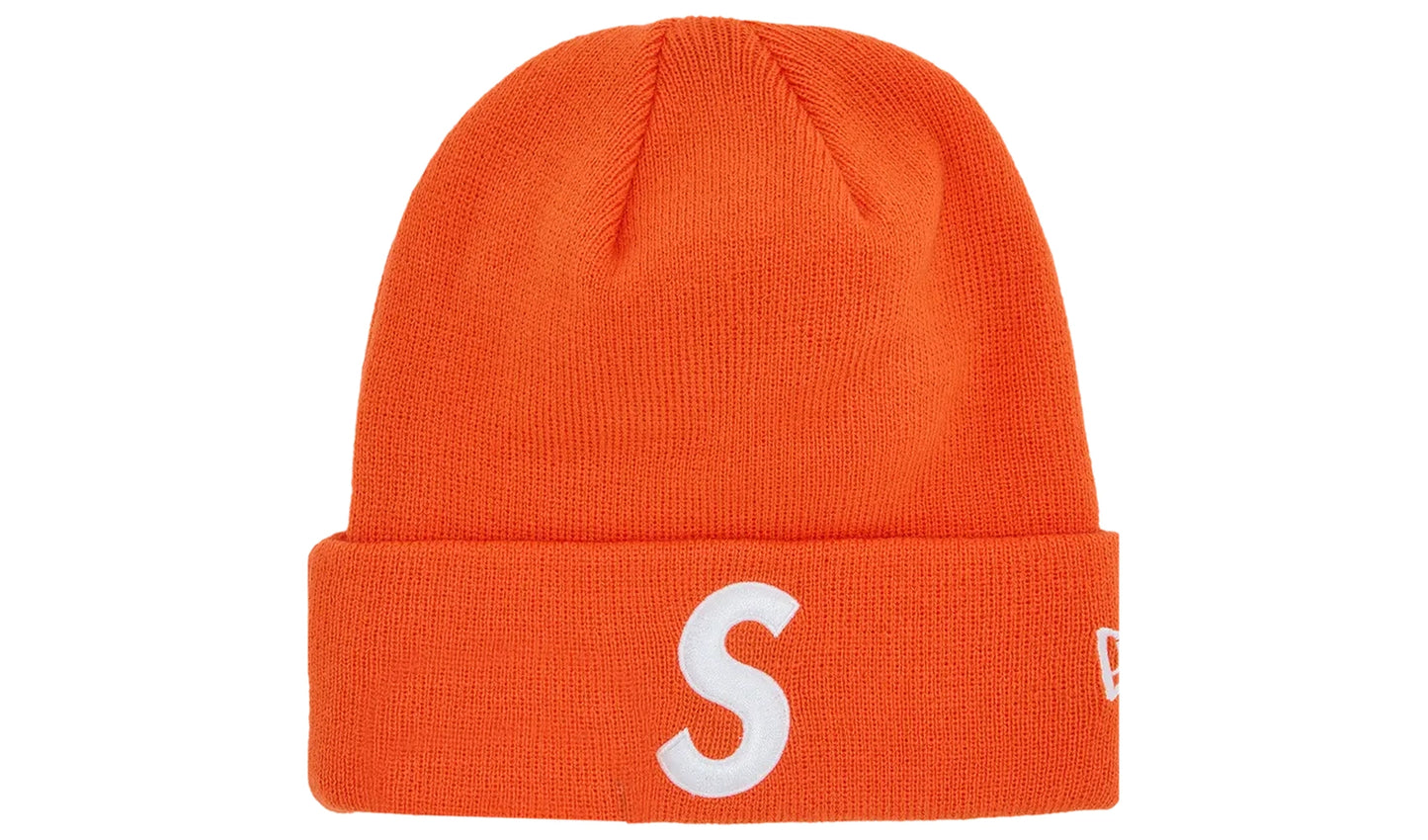Supreme new era S Logo Beanie Brand new "Orange"