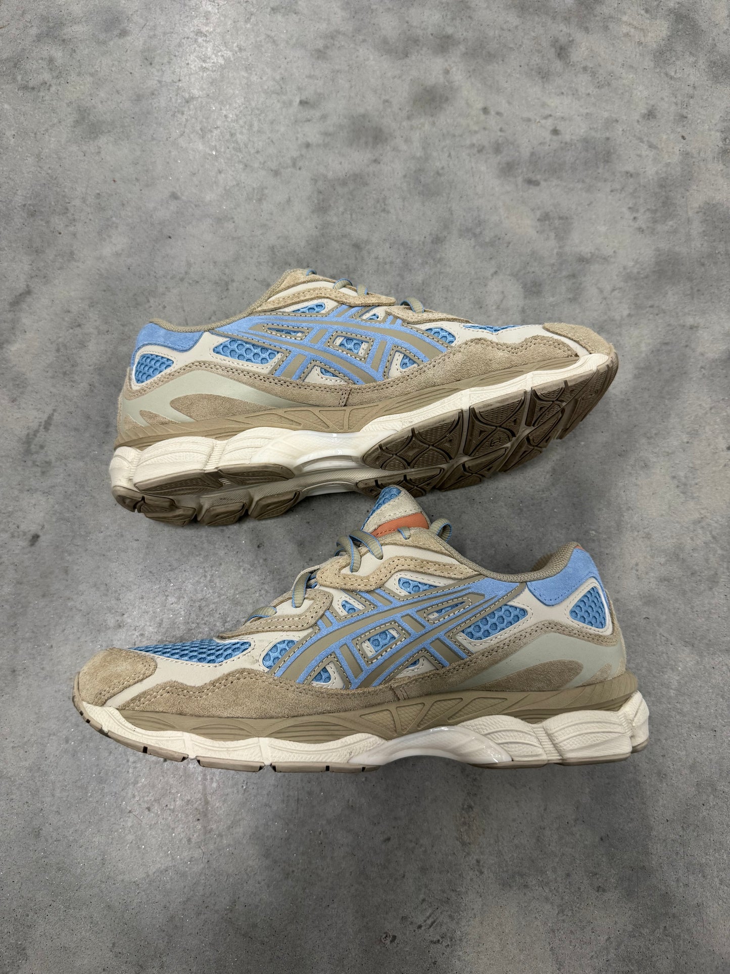 ASICS GEL NYC “ Harbor blue wood crepe “