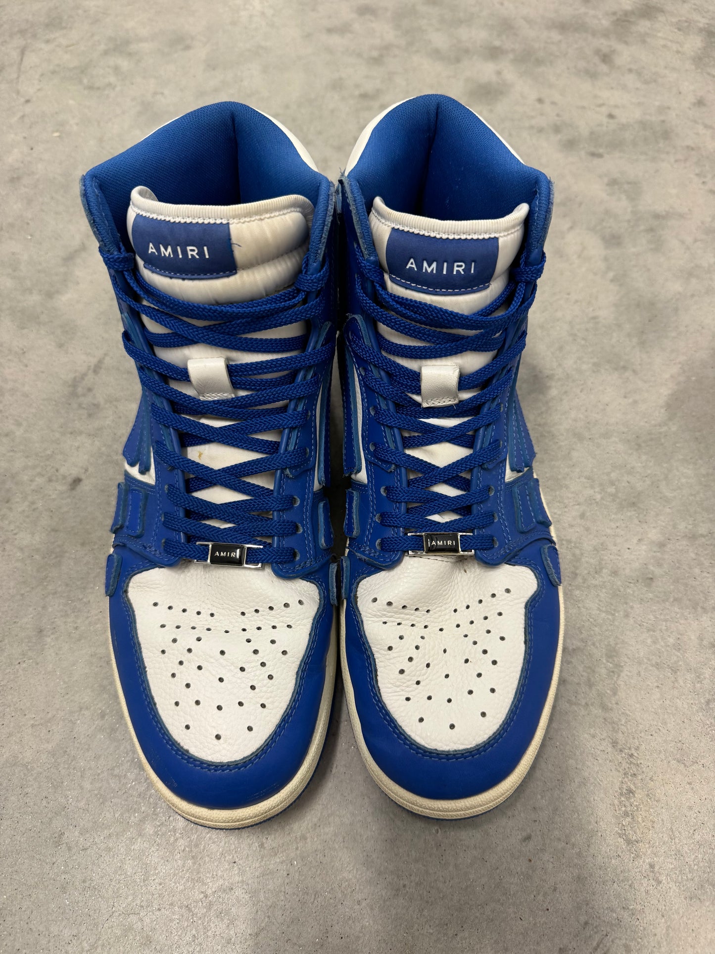 AMIRI SKEL TOP HIGH “ Blue White “