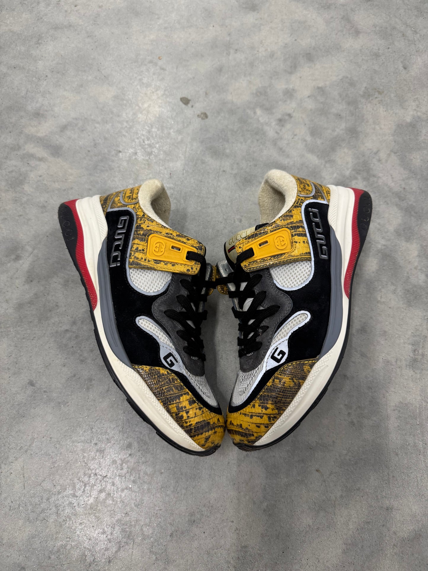 GUCCI ULTRAPACE “ Yellow Tejus Printed “