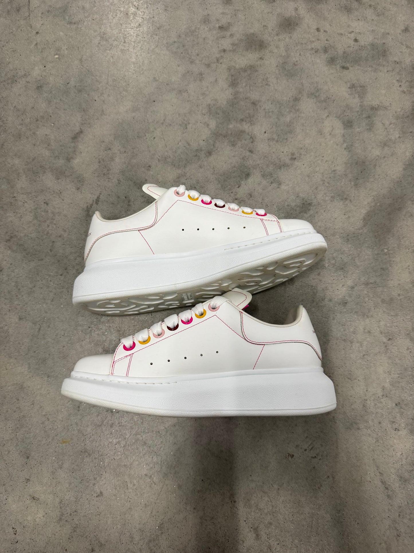 ALEXANDER MCQUEEN OVERSIZED SNEAKERS “ White Rainbow “
