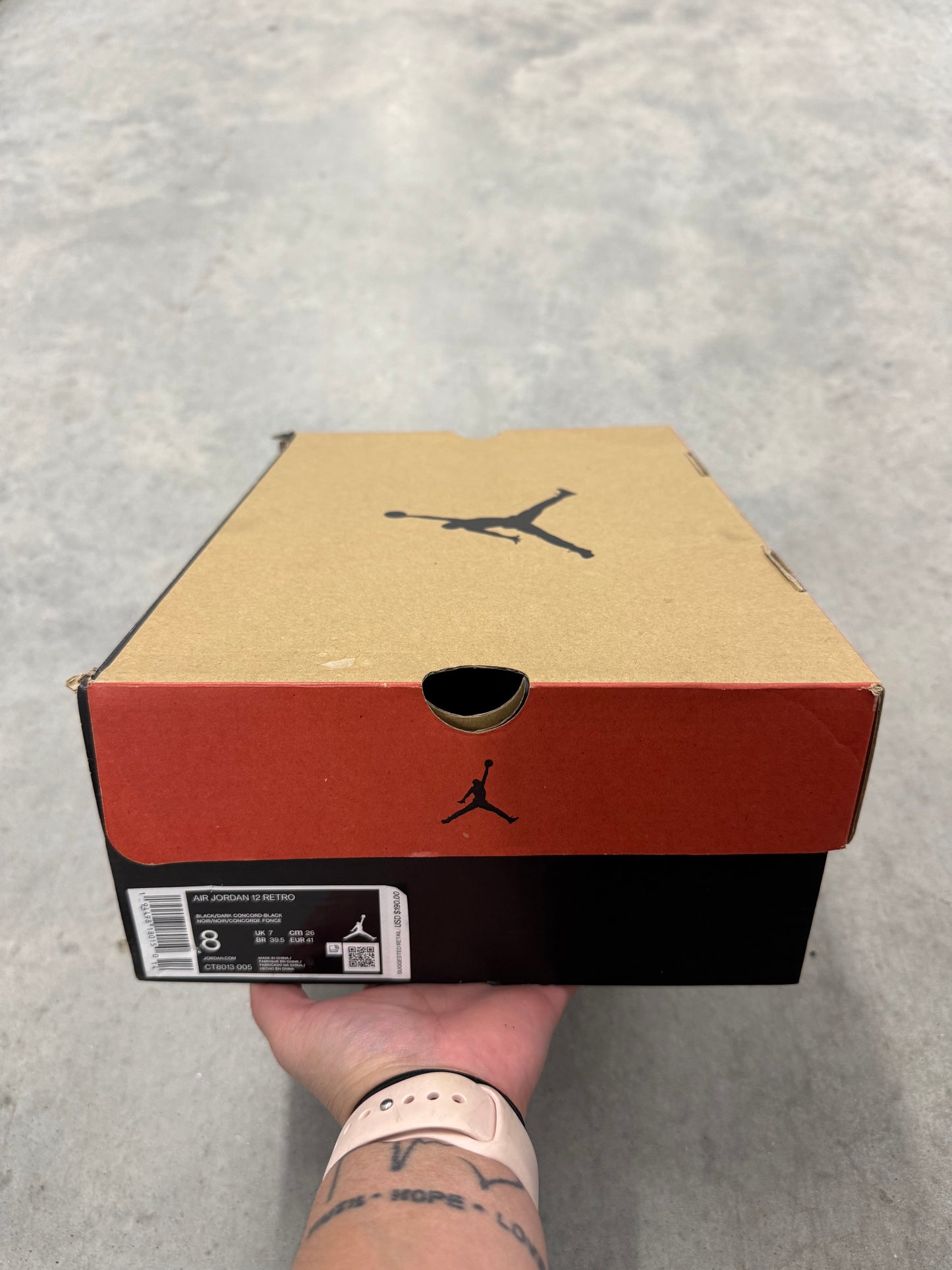 JORDAN 12 “ Dark Concord “