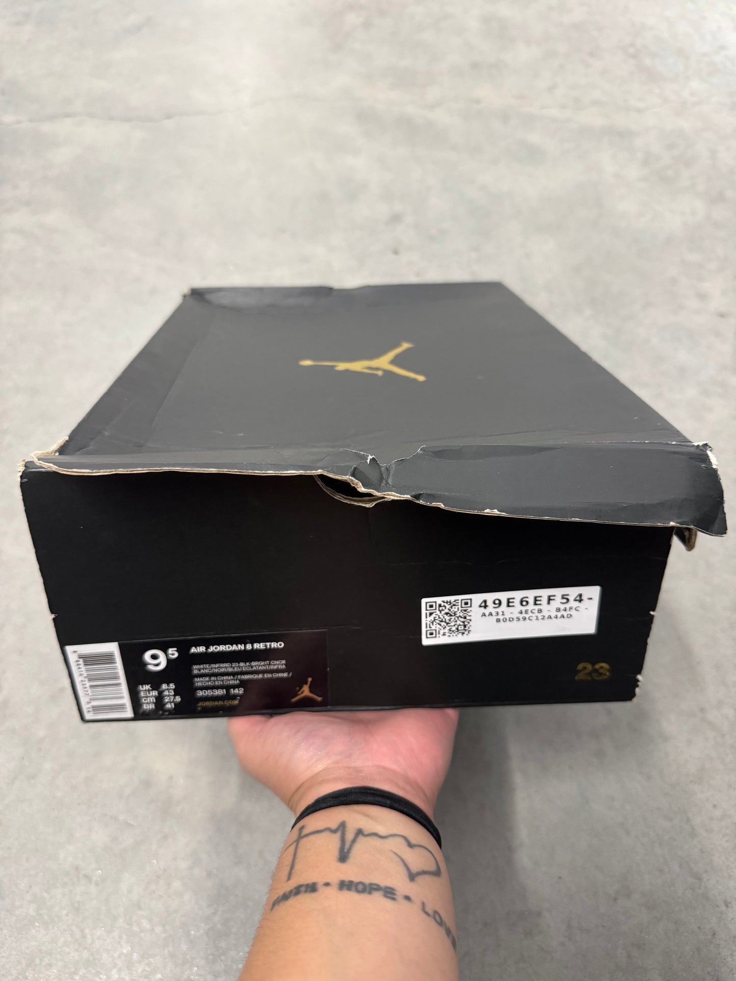 JORDAN 8 “ Three Peat “