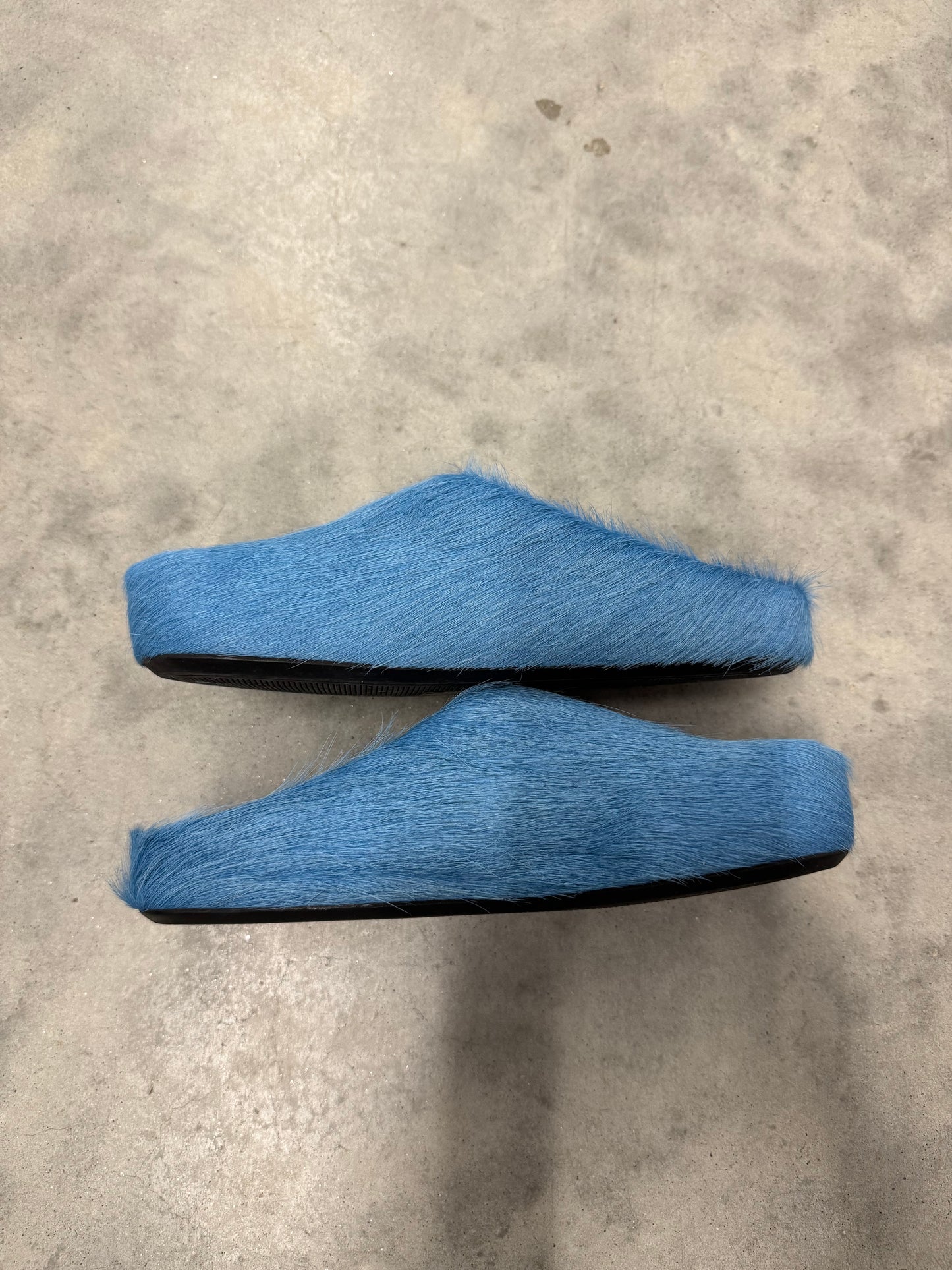 MARNI FUSSBETT SABOT “ Mineral Blue “