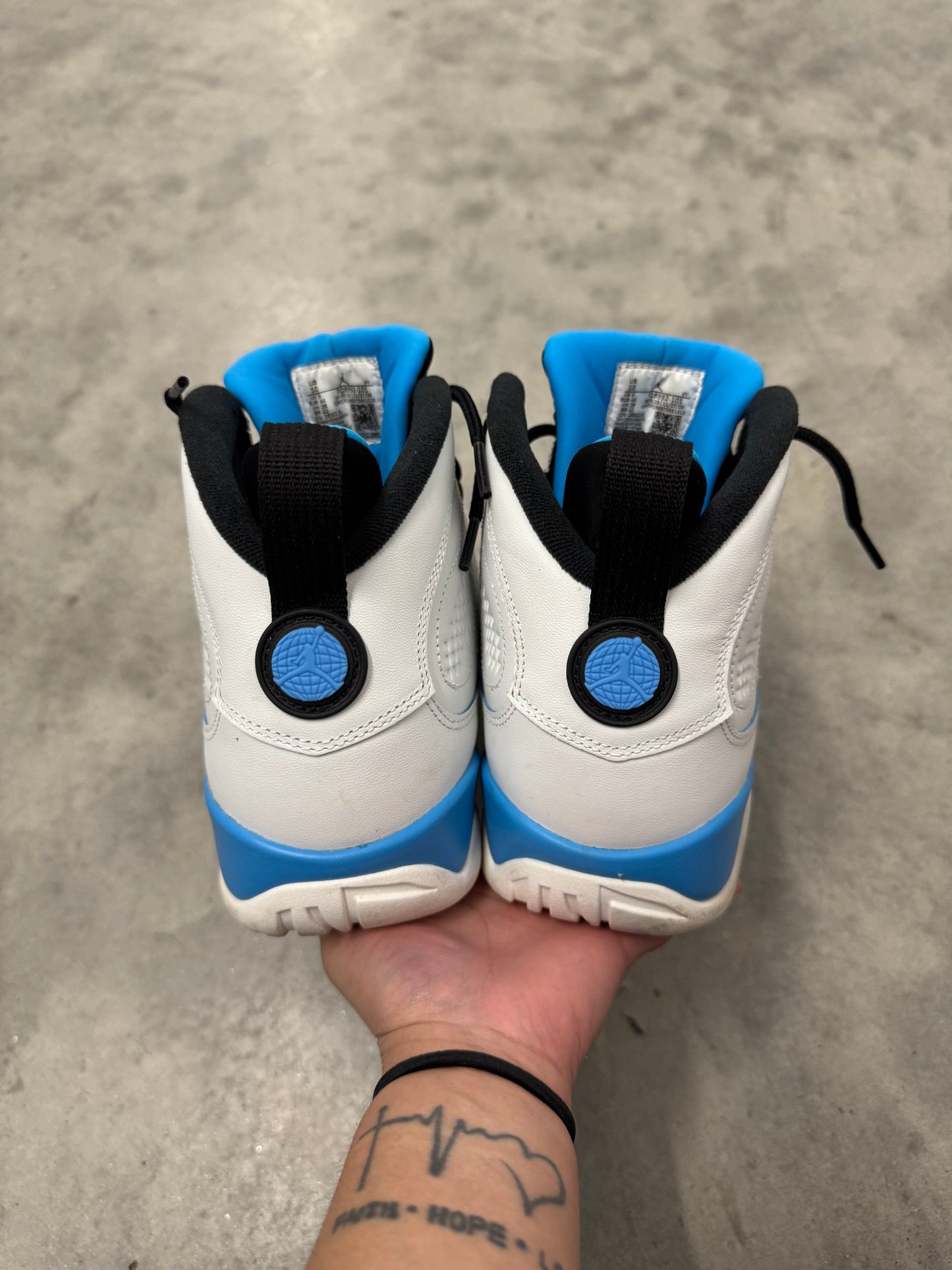 JORDAN 9 “ Powder Blue “