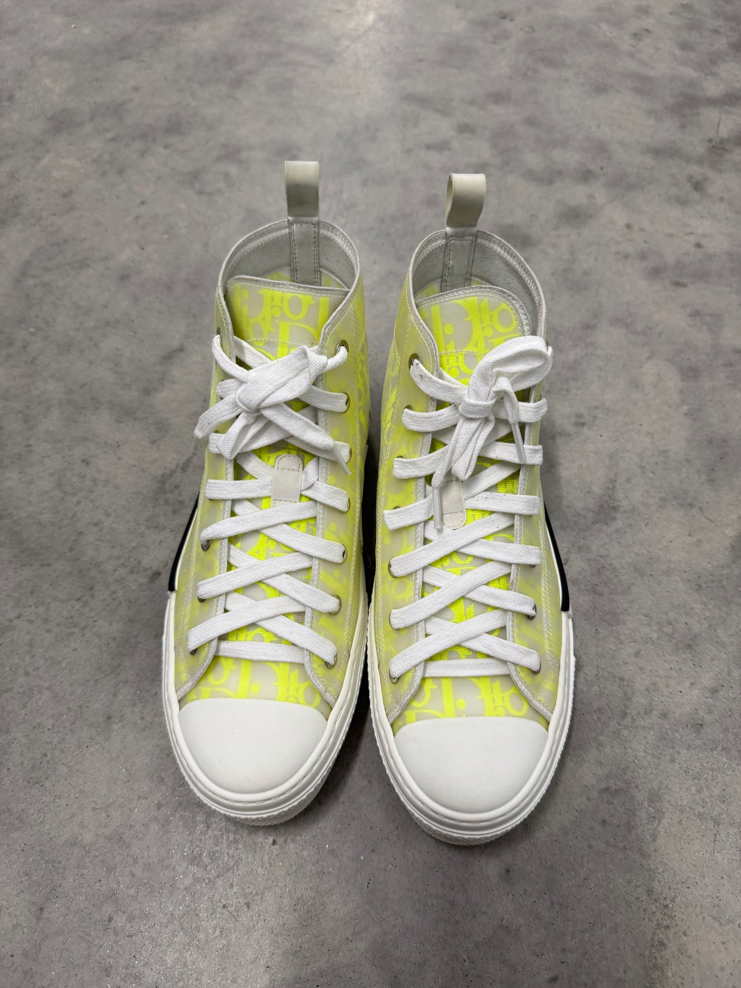 DIOR B23 HIGH “ Dior Oblique White Yellow “