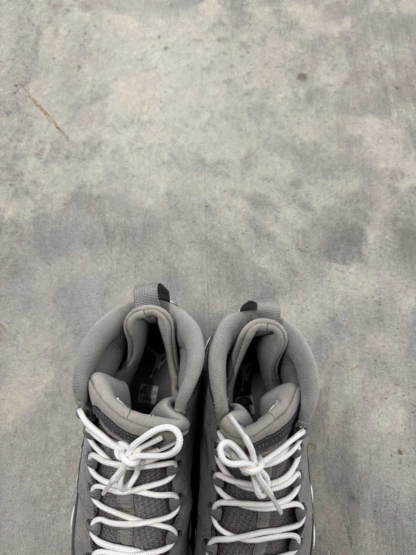 JORDAN 9 “ Cool Grey “