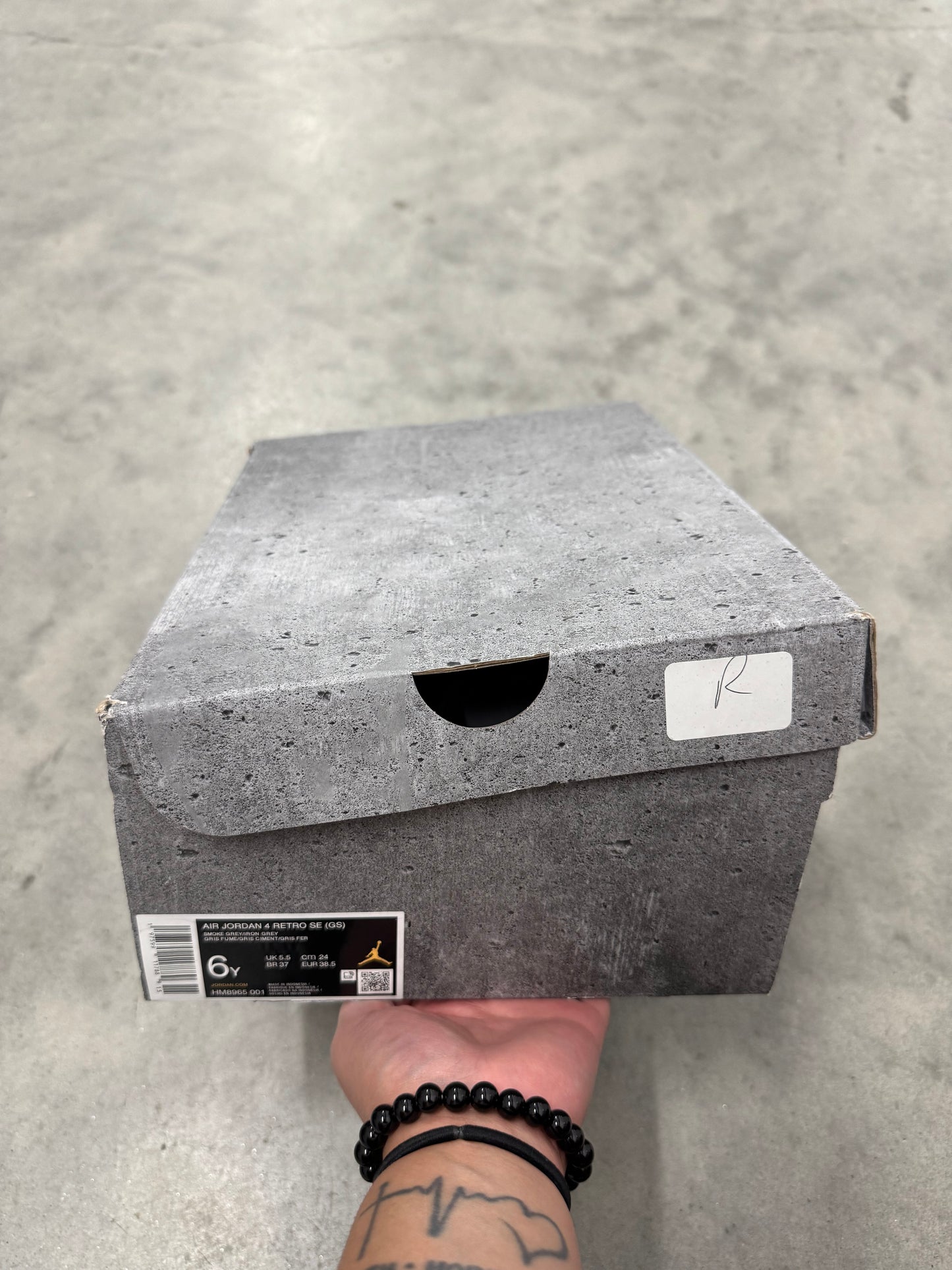 JORDAN 4 “ Wet Cement “