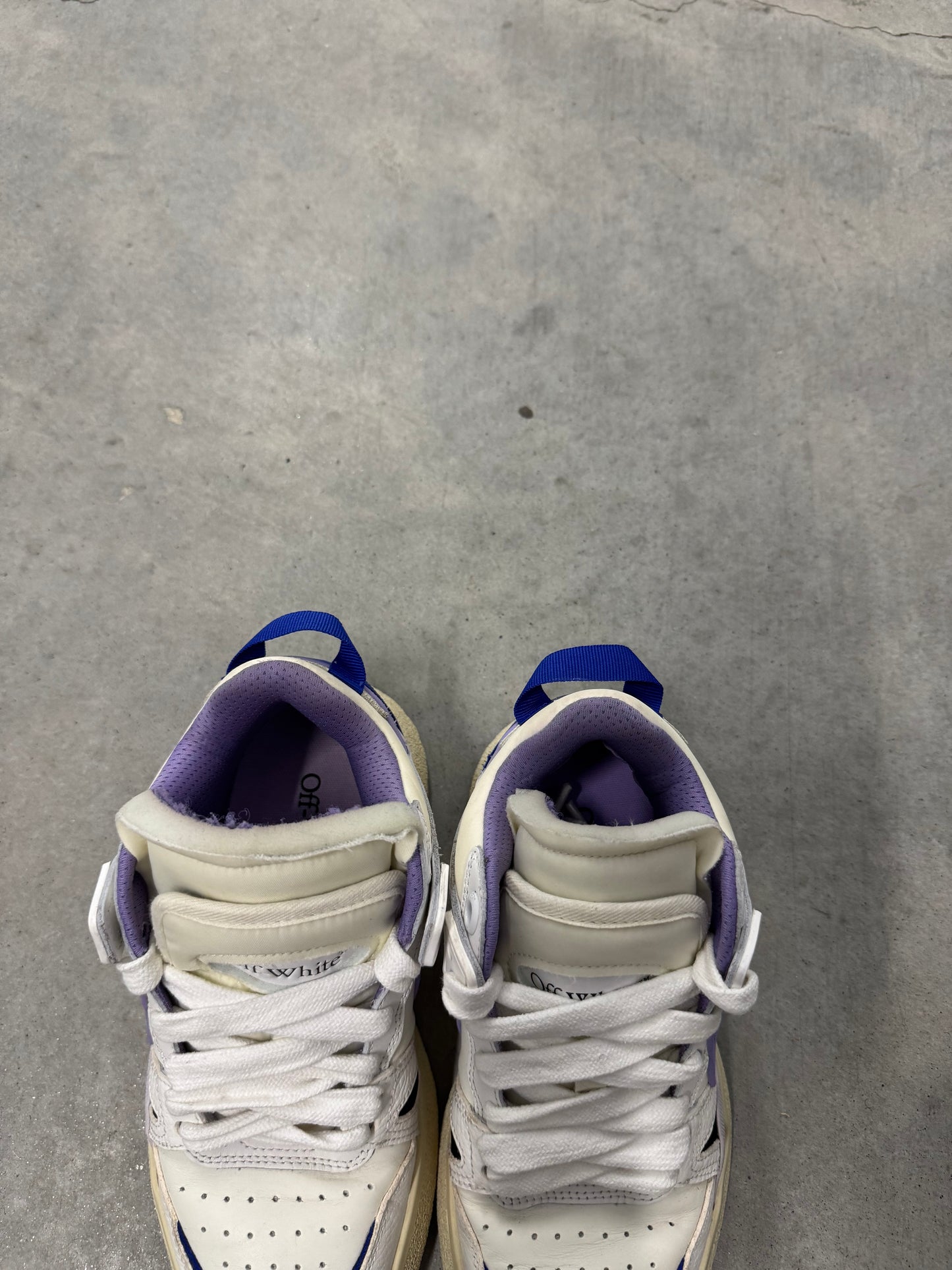OFF-WHITE NEW MID SPONGE “ White Lilac Blue “