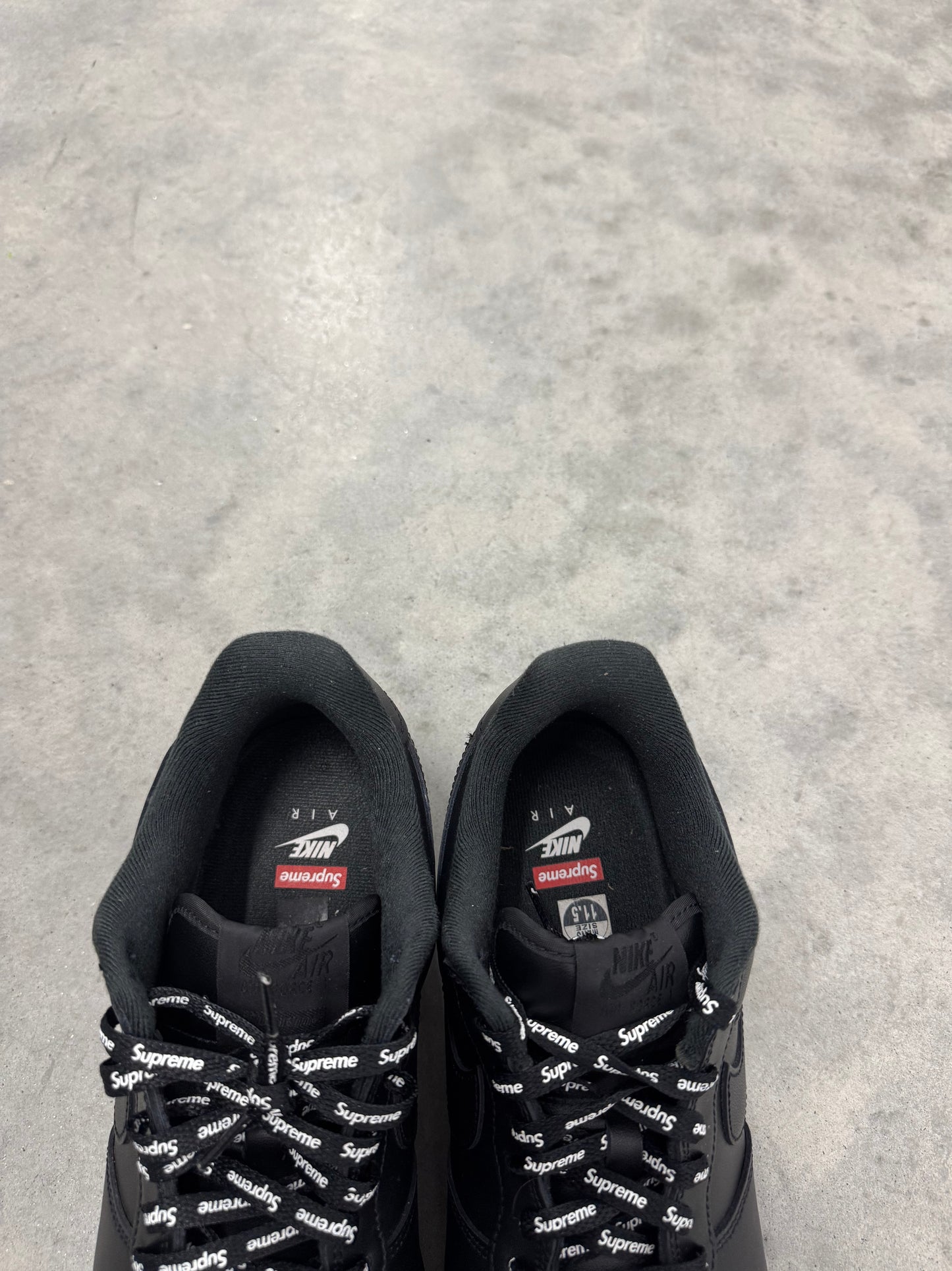 AIR FORCE SUPREME LOW “ Black “