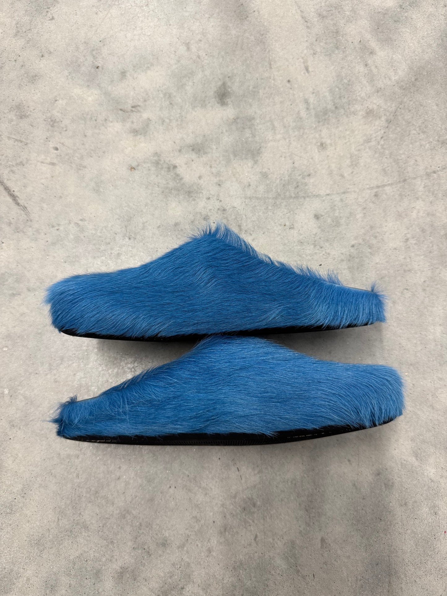 MARNI FUSSBETT SABOT “ Mineral Blue “