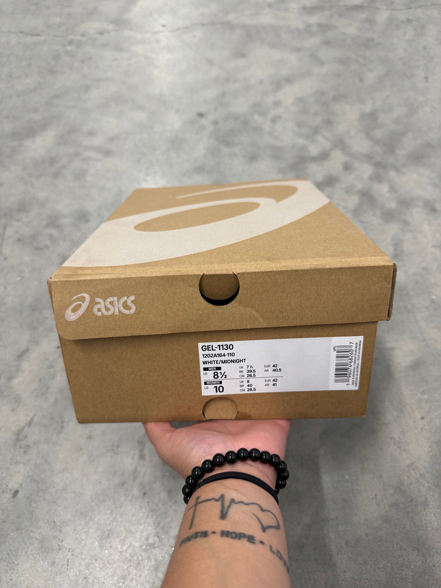 ASICS GEL-1130 “ White Midnight “