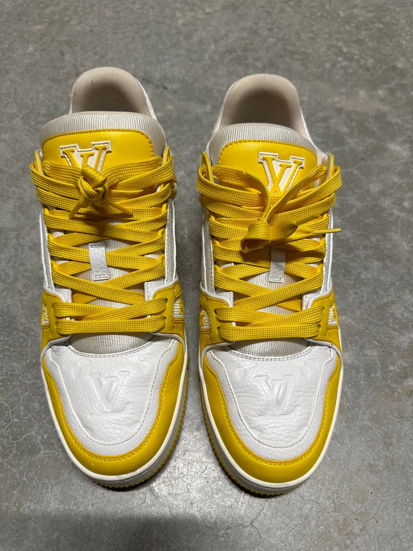 LOUIS VUITTON TRAINER “ yellow “