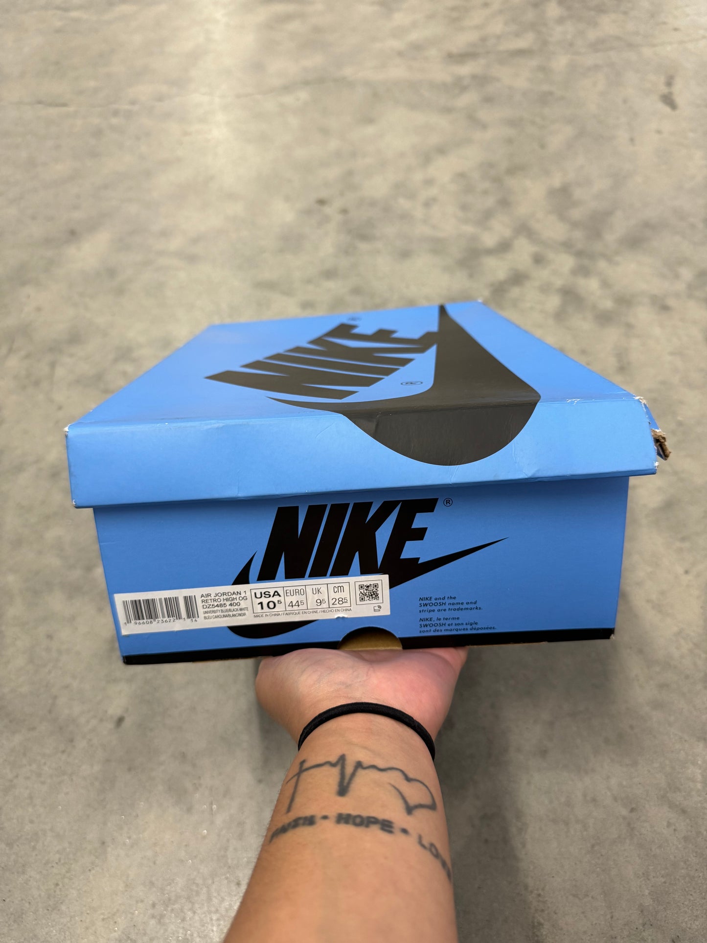 JORDAN 1 “ UNC Toe “
