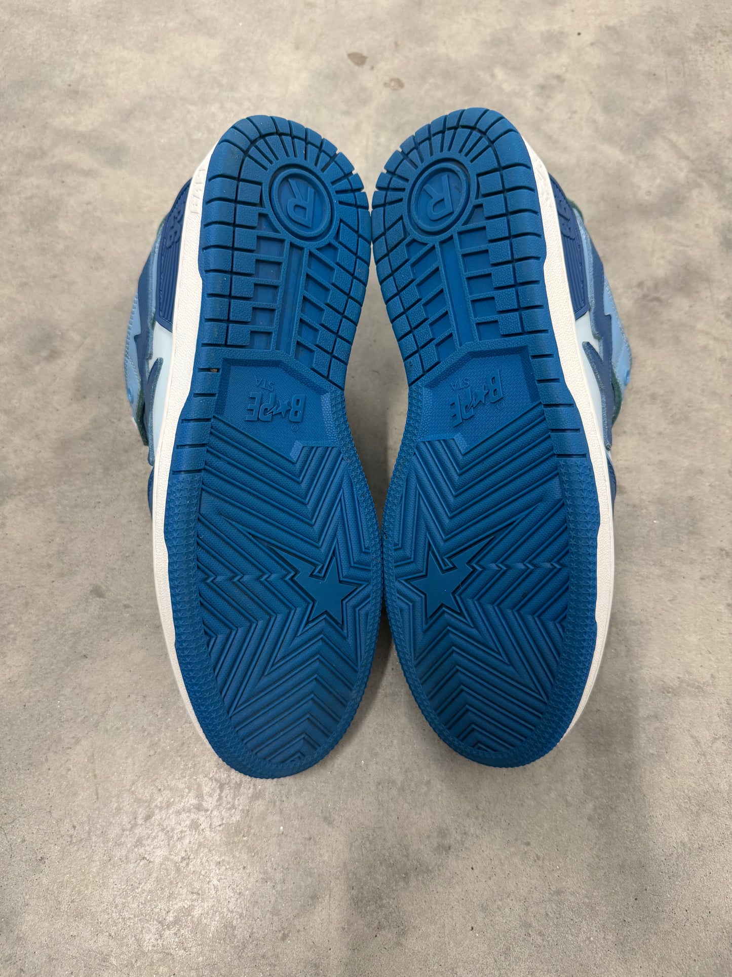 BAPE SK8 STA #2 “ ABC CAMO - Blue “