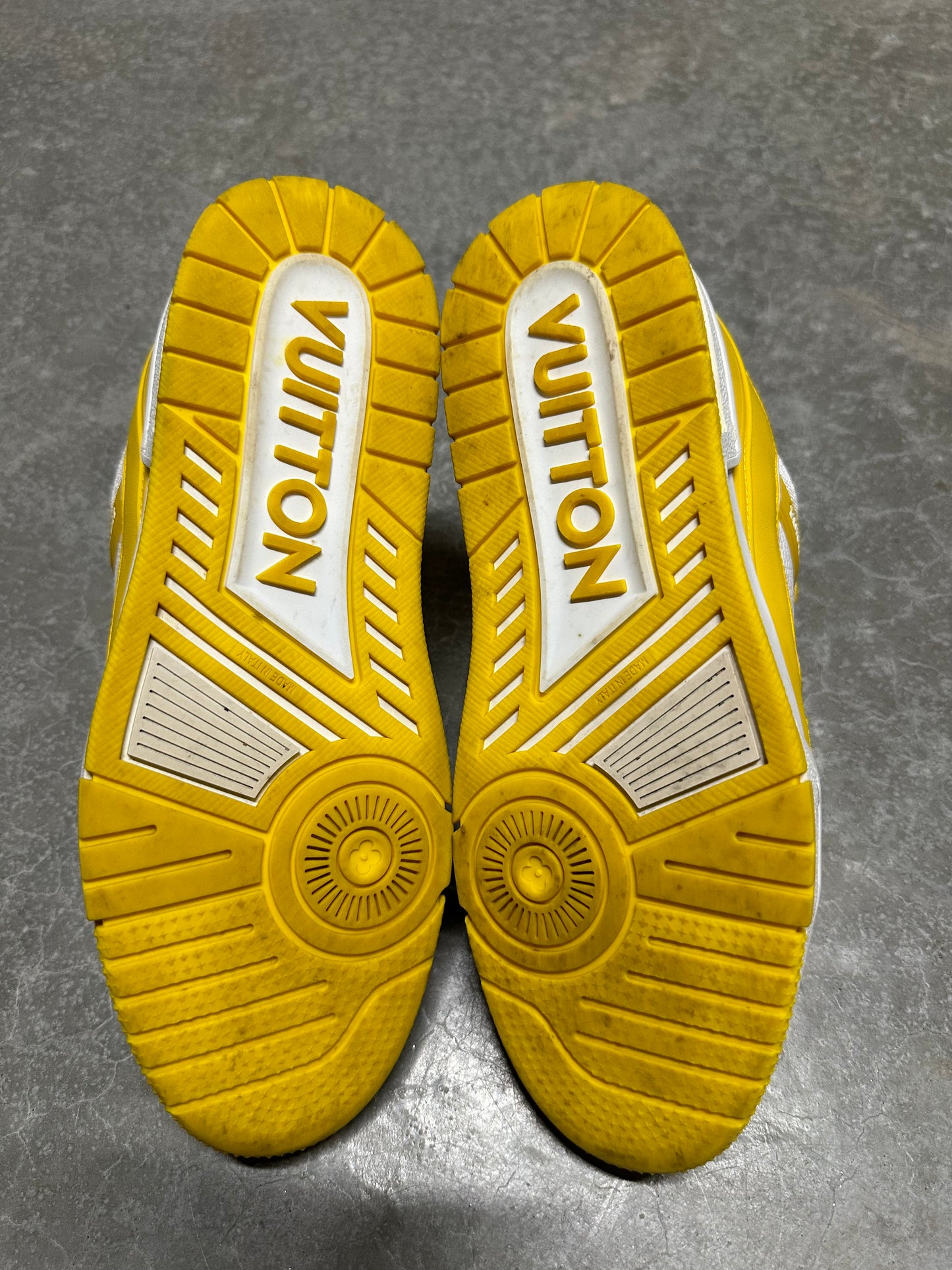 LOUIS VUITTON TRAINER “ yellow “