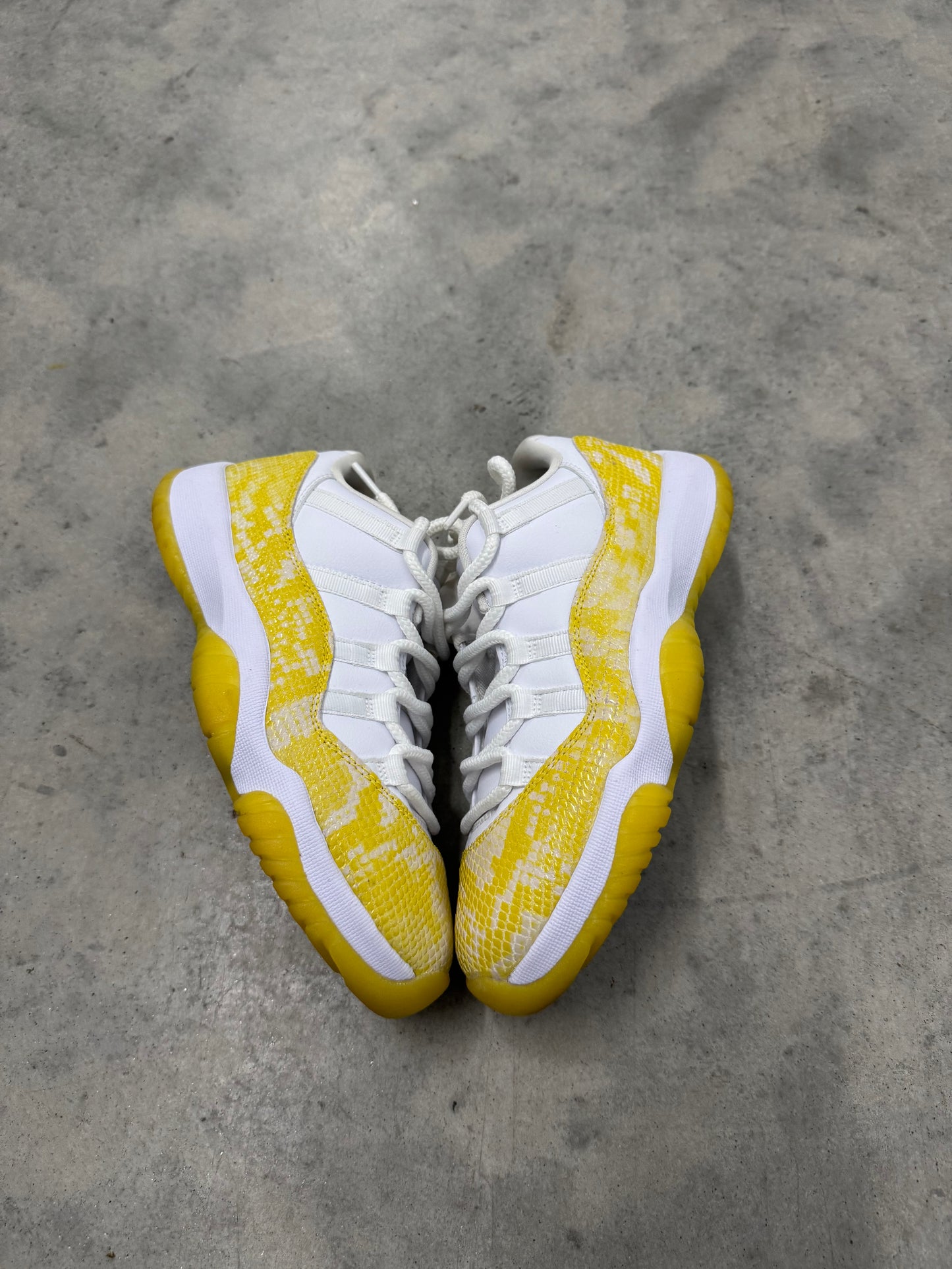 JORDAN 11 LOW “ Yellow Snakeskin “