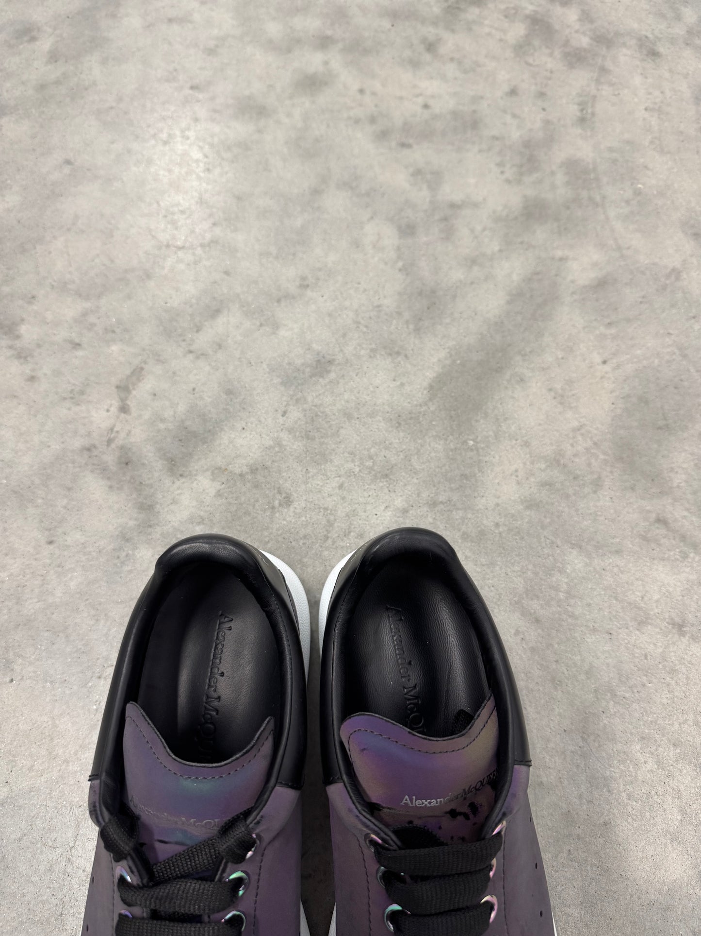 ALEXANDER MCQUEEN OVERSIZED SNEAKER “ Beetle Iridescent “