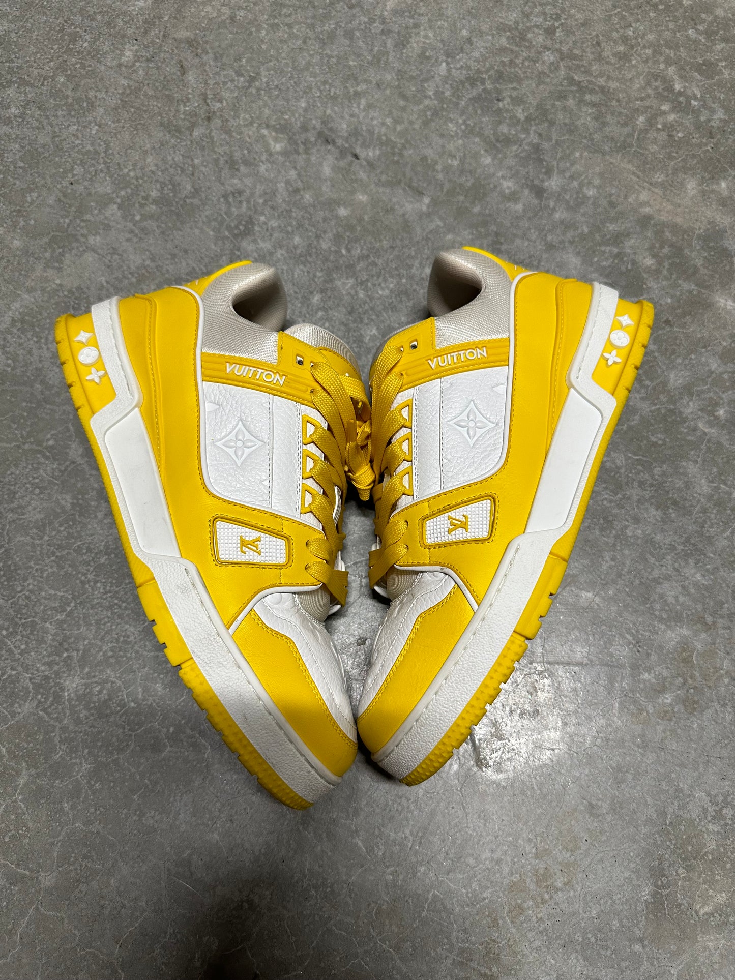 LOUIS VUITTON TRAINER “ yellow “