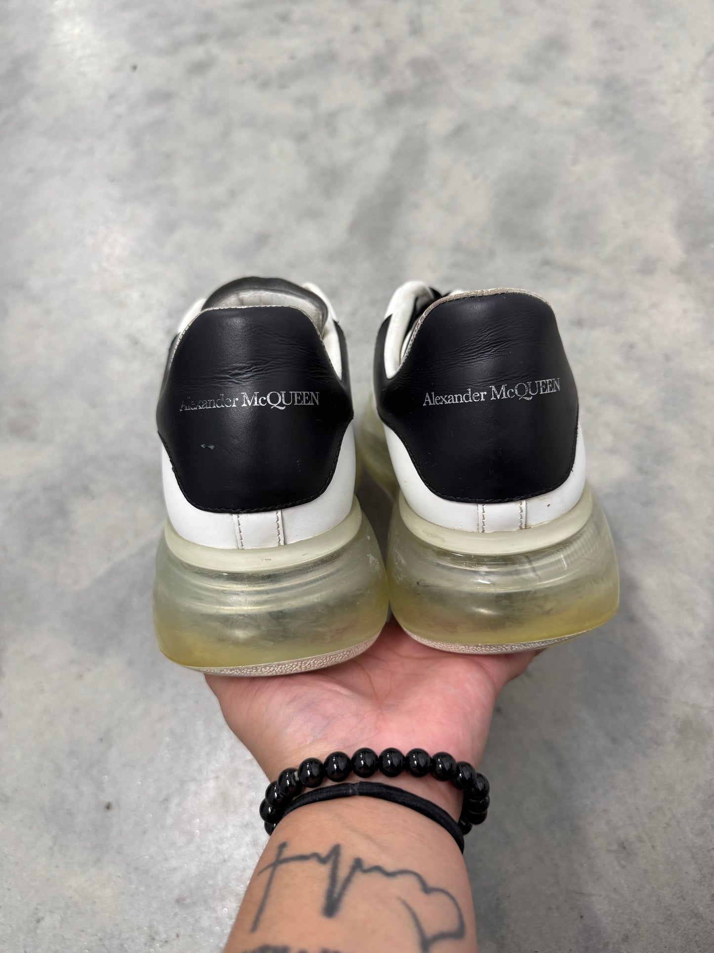 ALEXANDER MCQUEEN OVERSIZED SNEAKER “ Clear Sole “