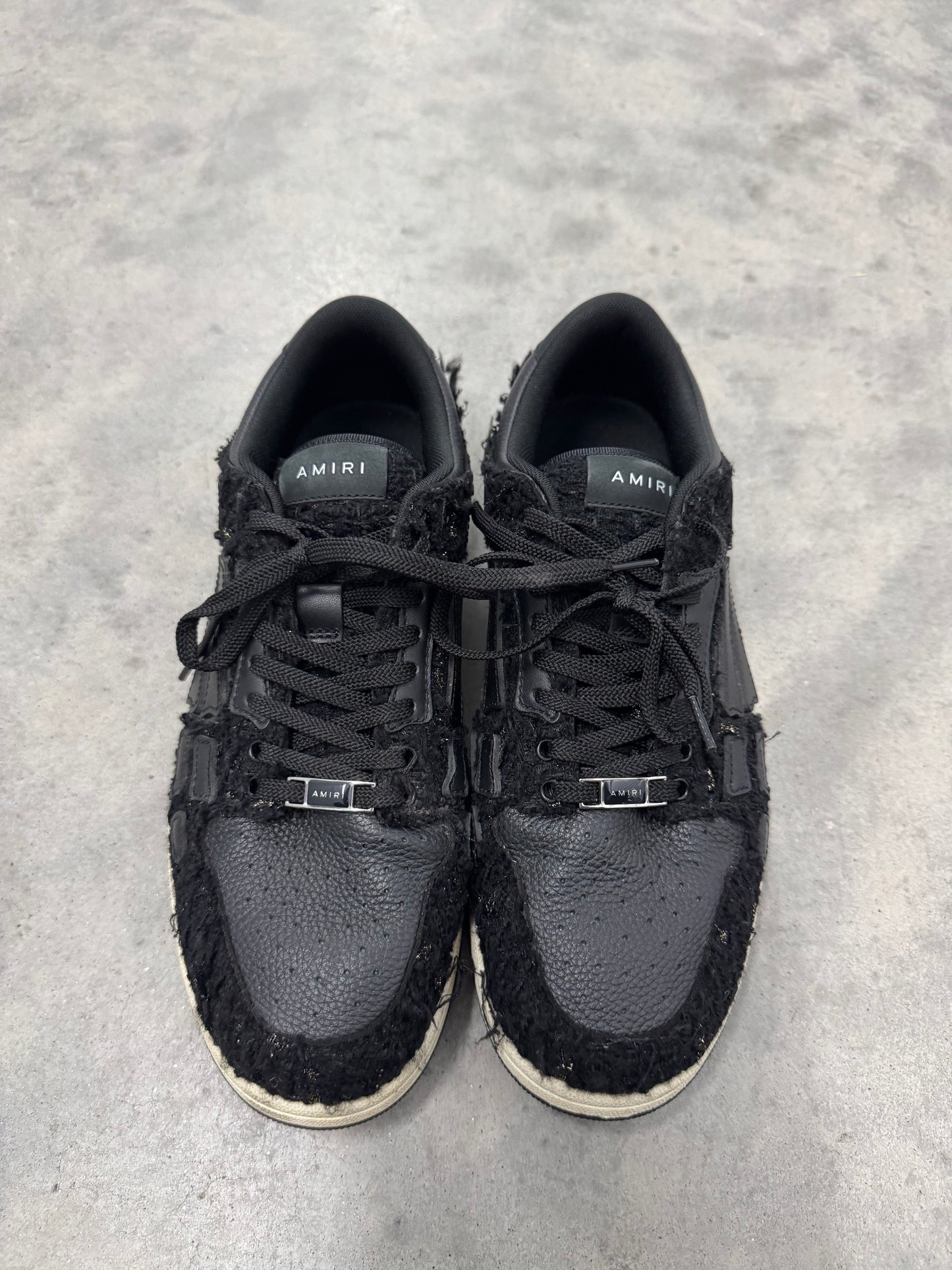 AMIRI SKEL TOP LOW “ Black “