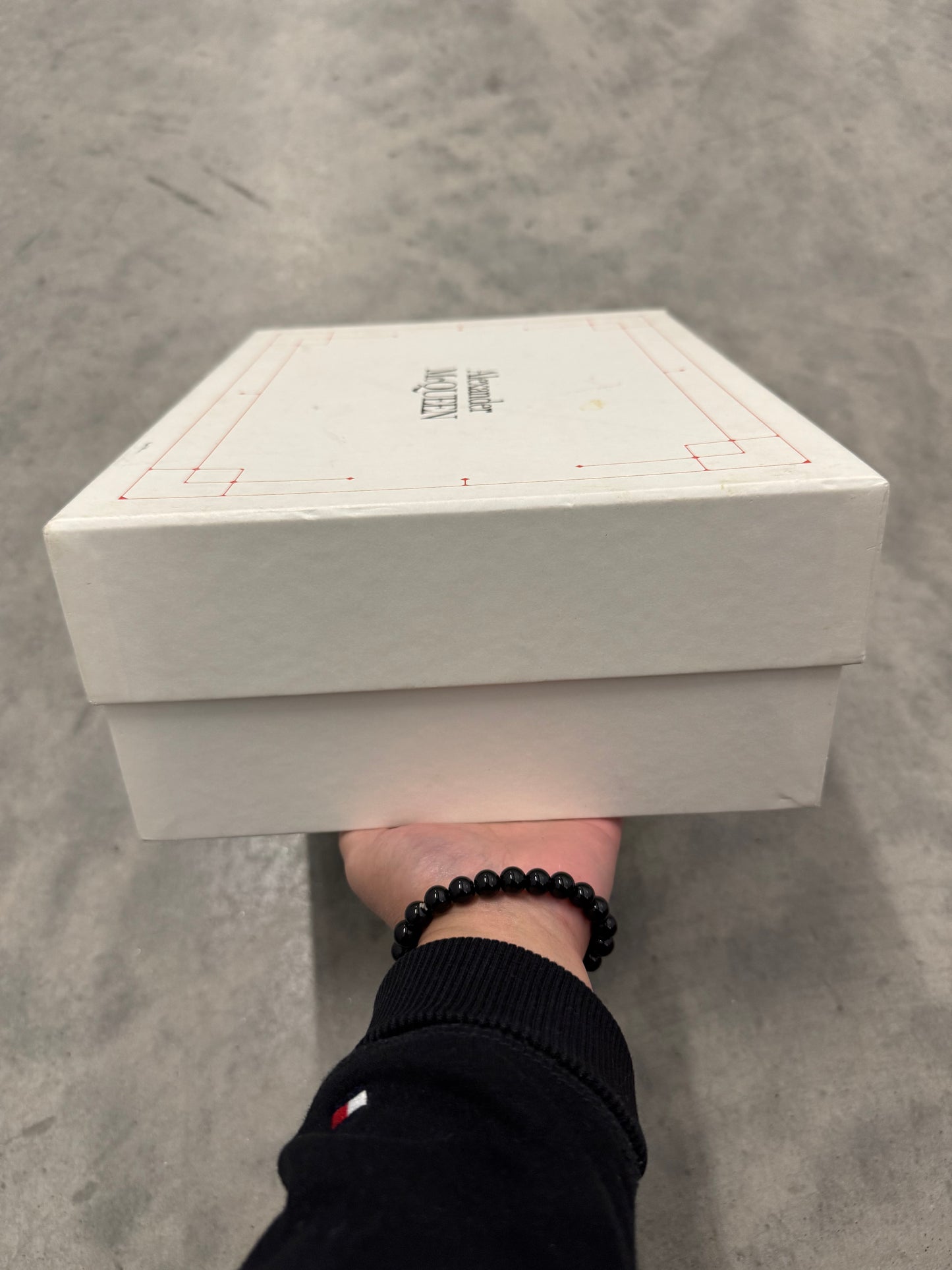 ALEXANDER MCQUEEN OVERSIZED SNEAKER “ White Powder Blue “