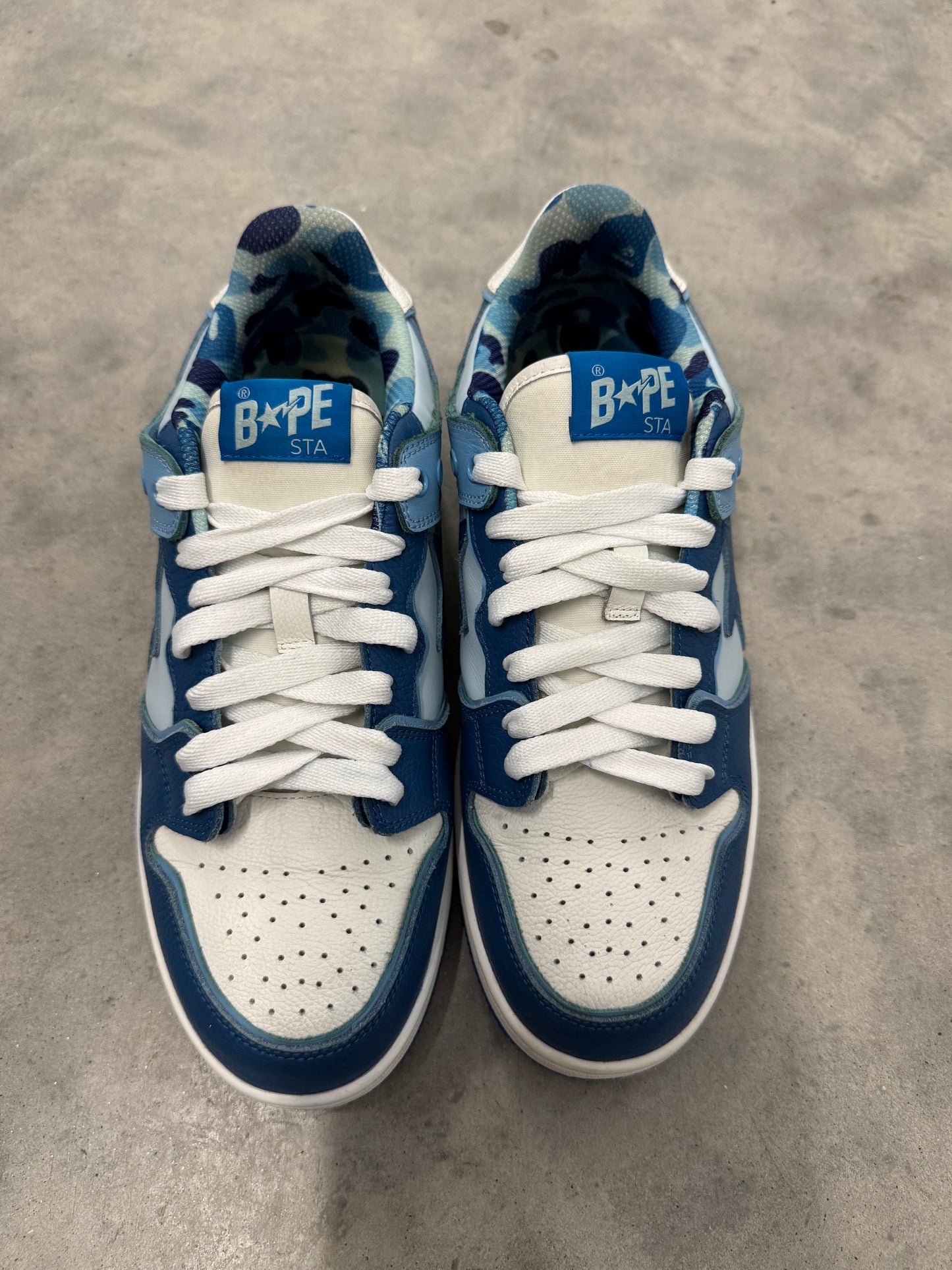 BAPE SK8 STA #2 “ ABC CAMO - Blue “