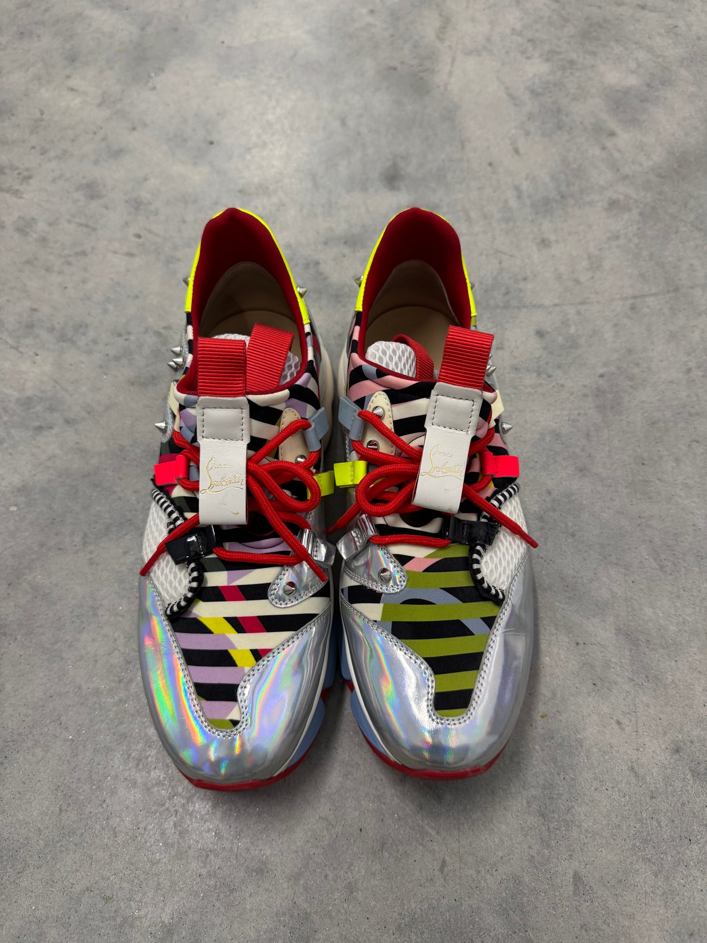 CHRISTIAN LOUBOUTIN RED RUNNER “ Version Multi “