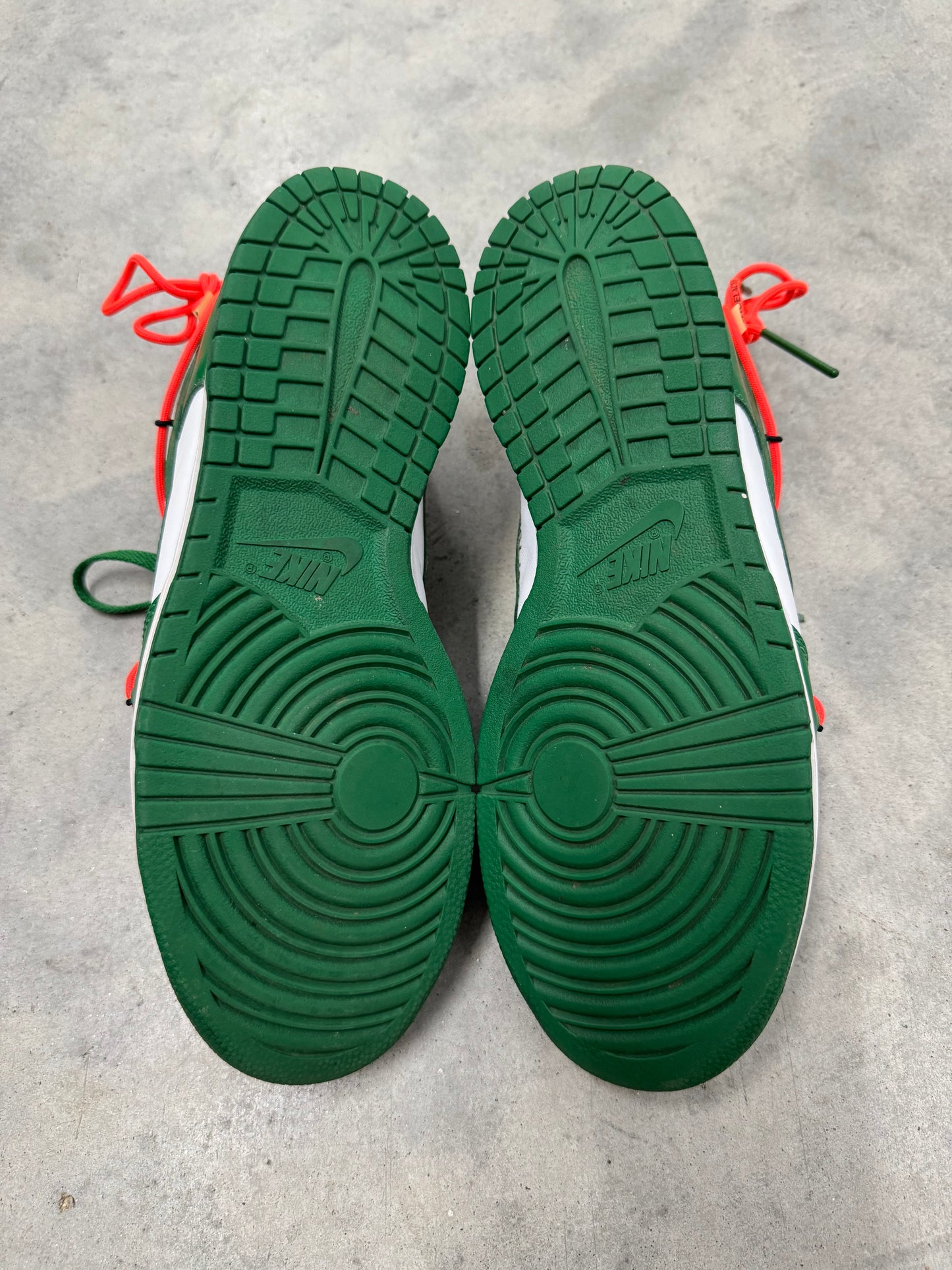OFF-WHITE NIKE DUNK LOW “ Pine Green “