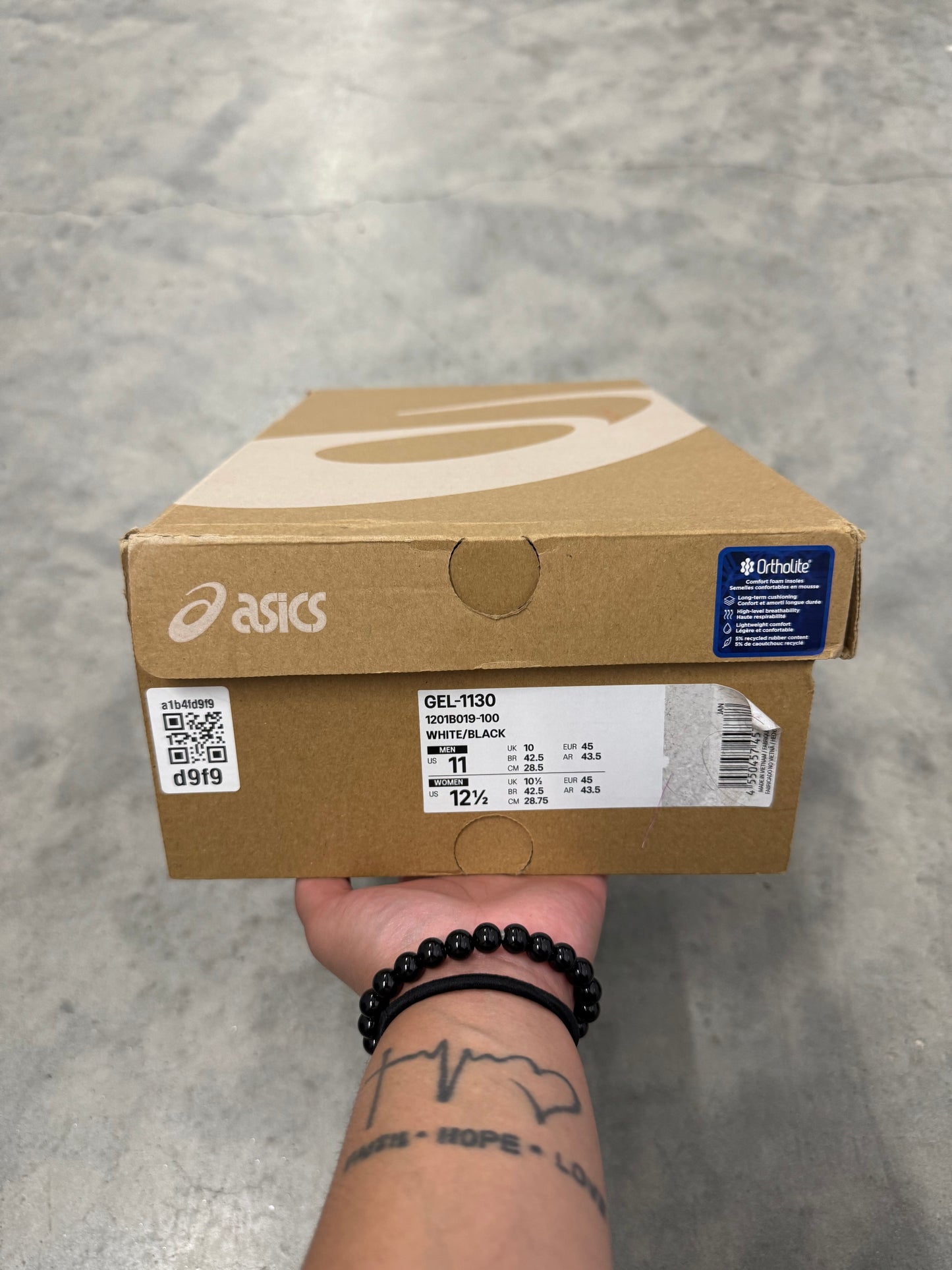 ASICS GEL-1130 “ White Black “