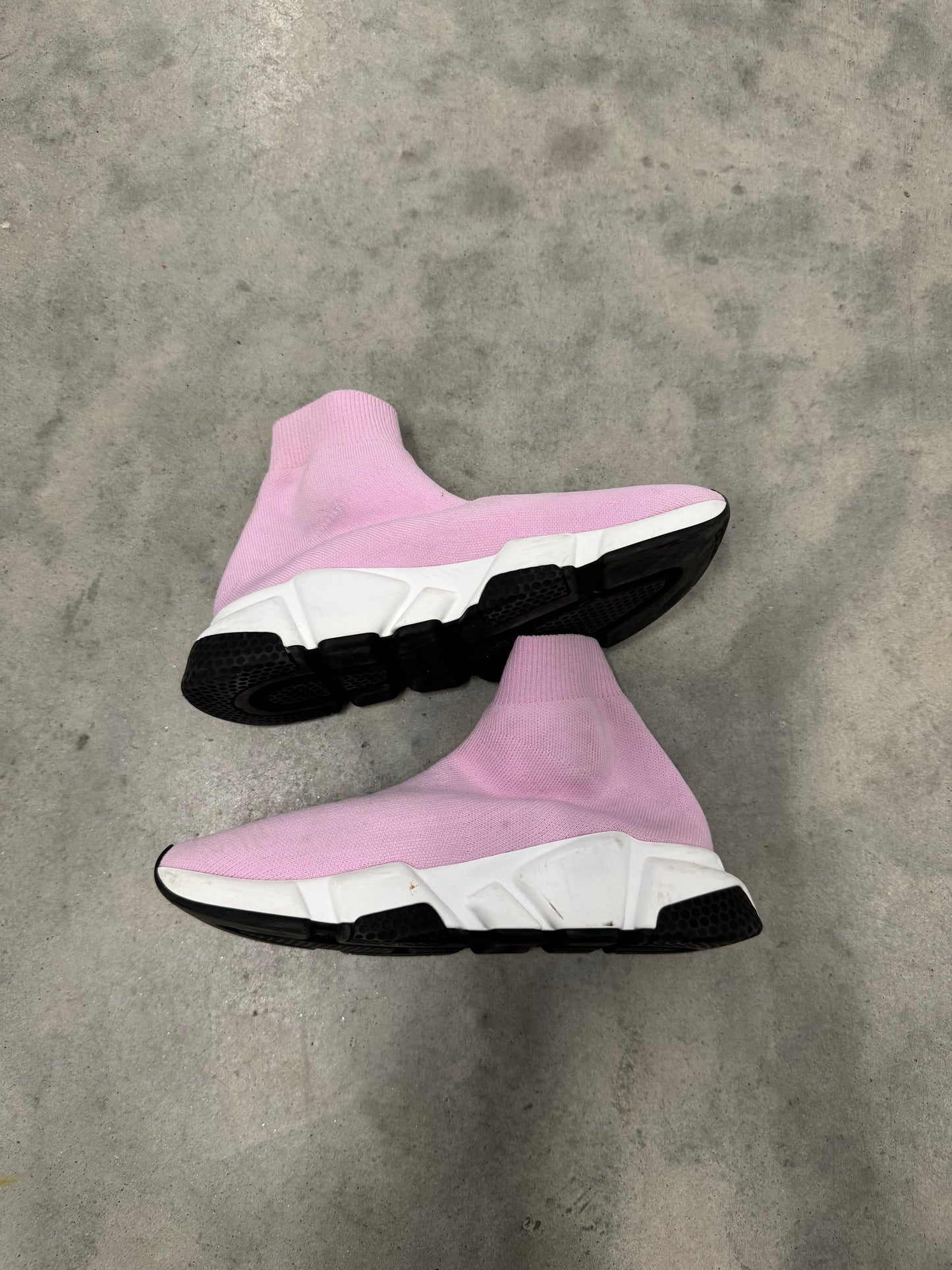 BALENCIAGA SPEED TRAINER “ Midsole Graffiti - Light Pink “