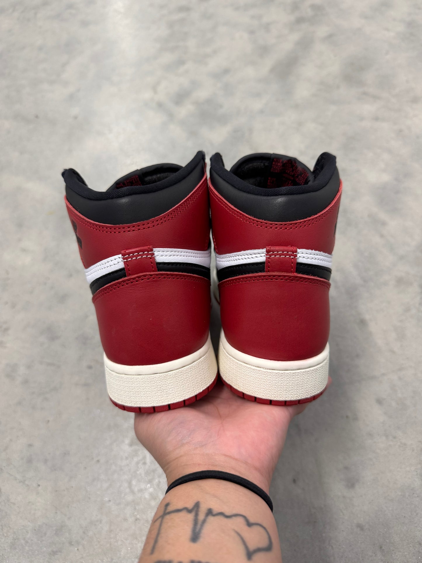 JORDAN 1 “ Black Toe Reimagined “
