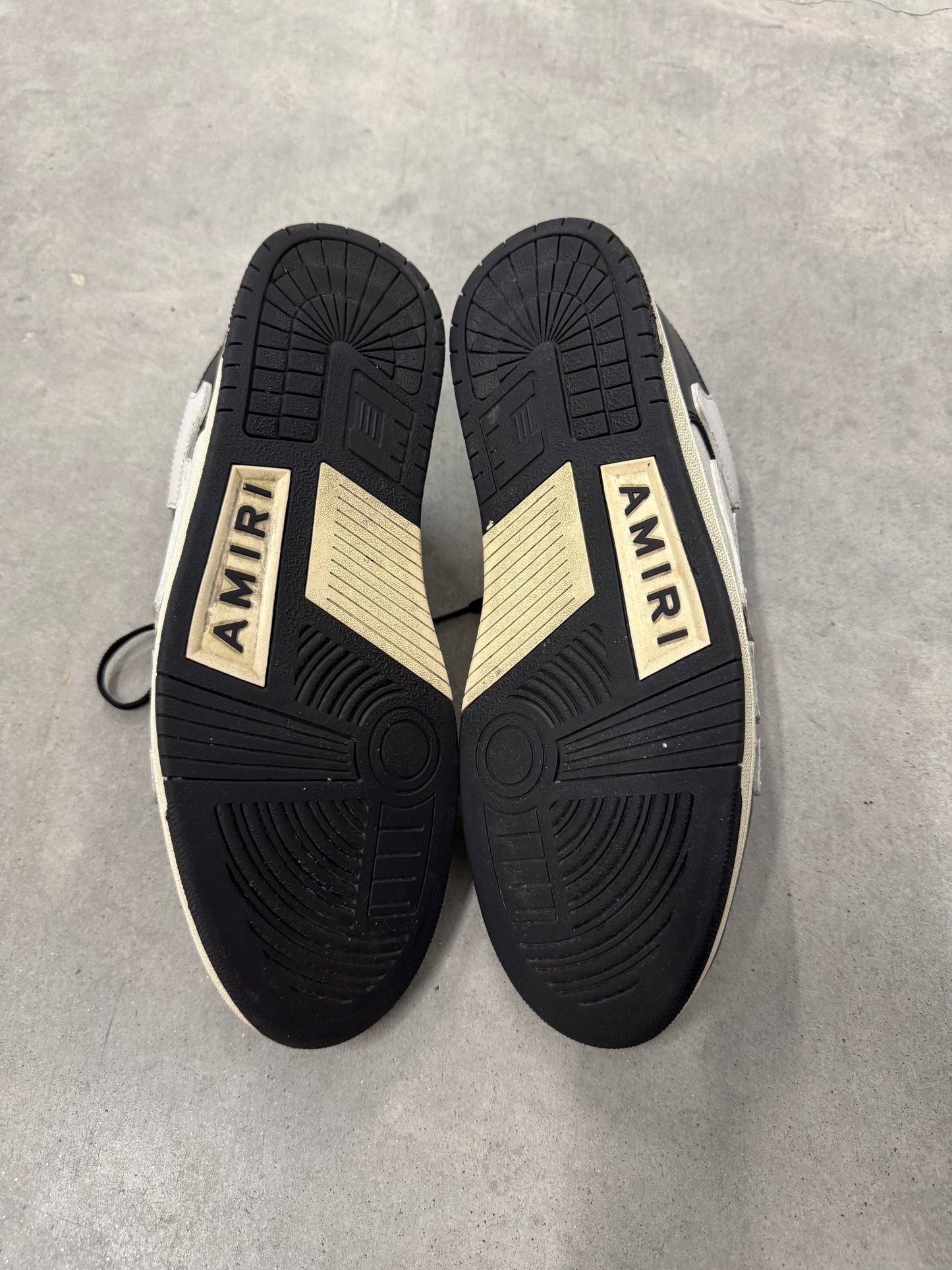 AMIRI SKEL TOP LOW “ Black White “