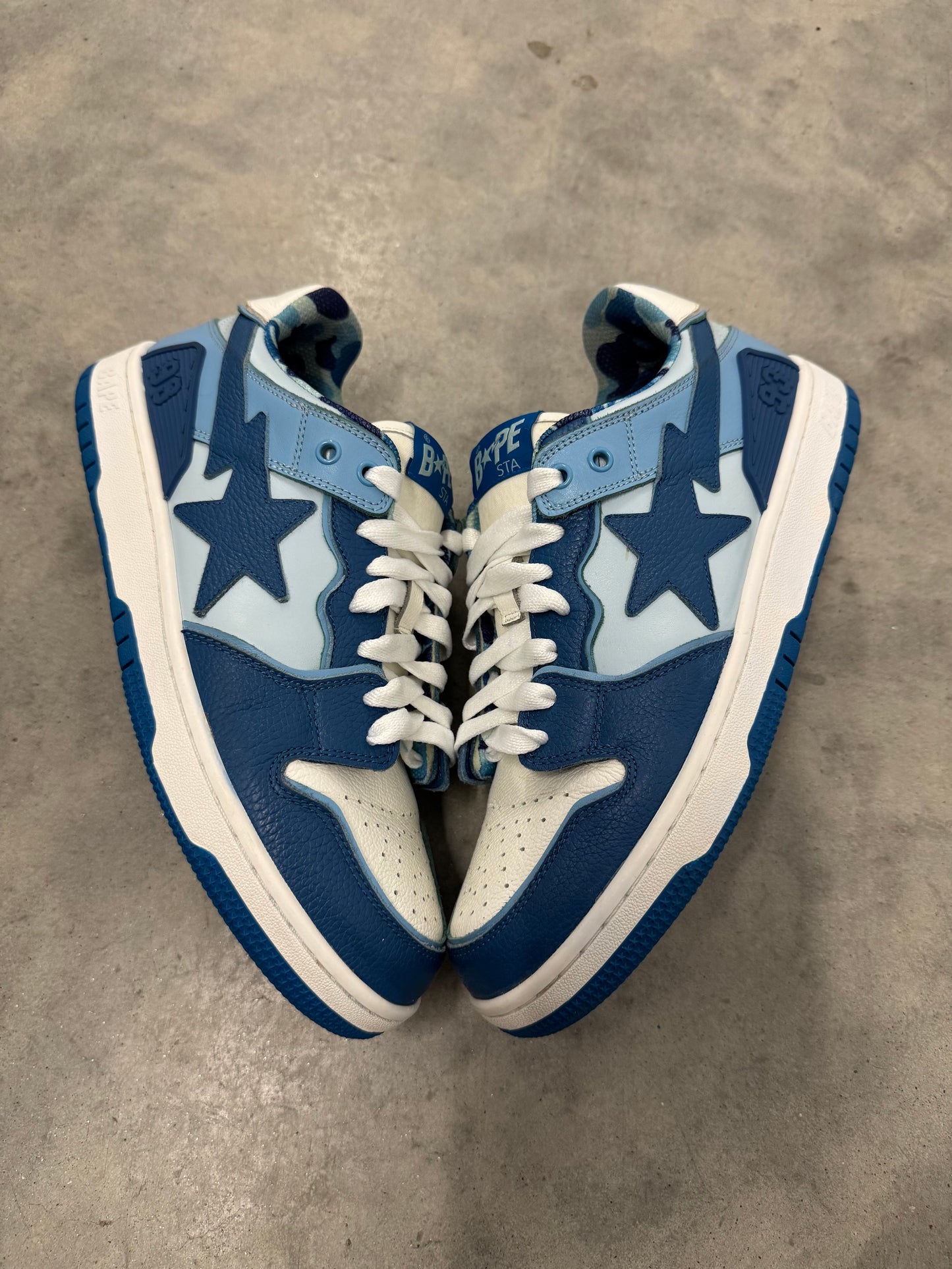BAPE SK8 STA #2 “ ABC CAMO - Blue “